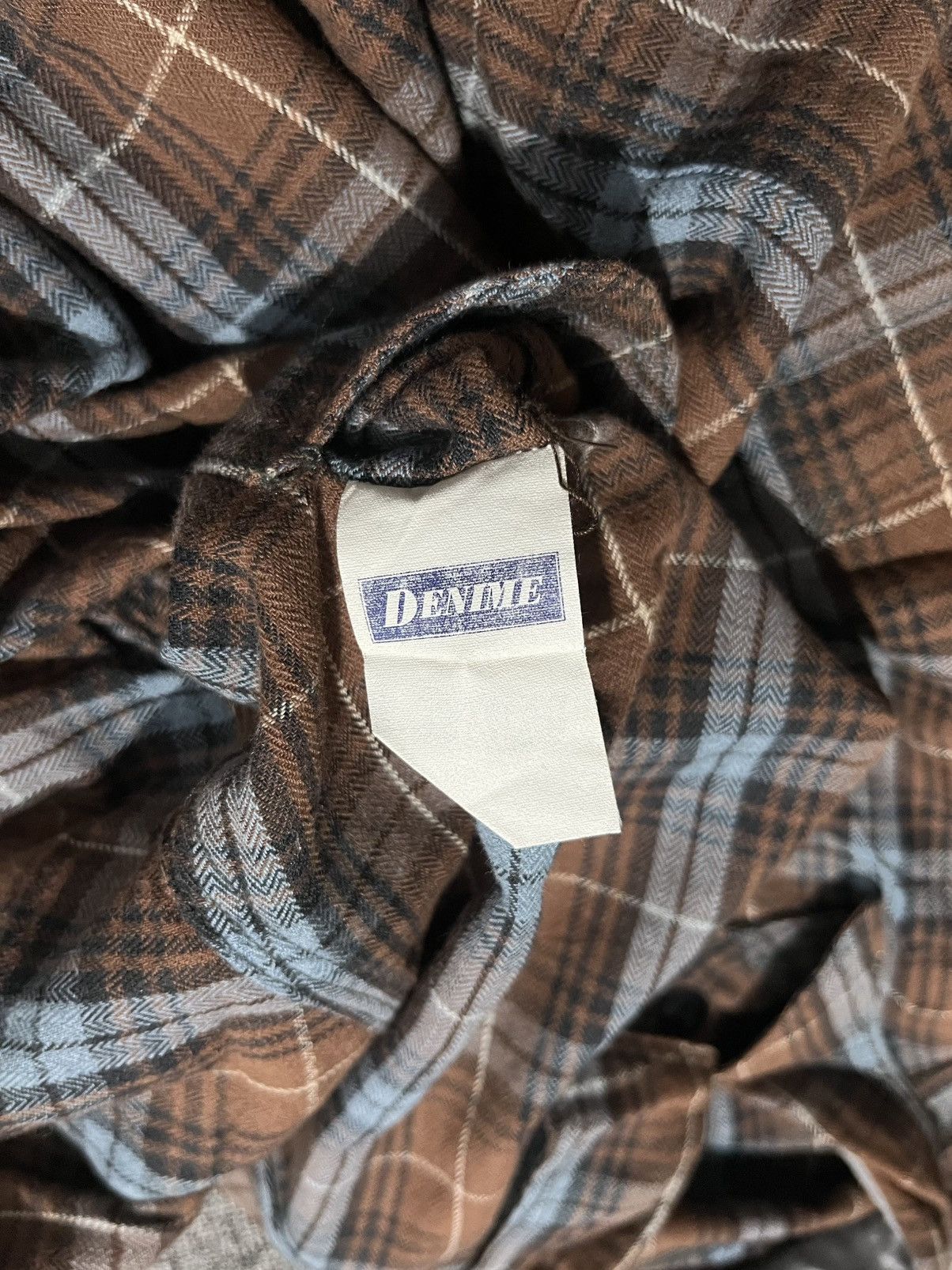 Iron Heart denime japan flannel shirt Size US M / EU 48-50 / 2 - 9 Thumbnail