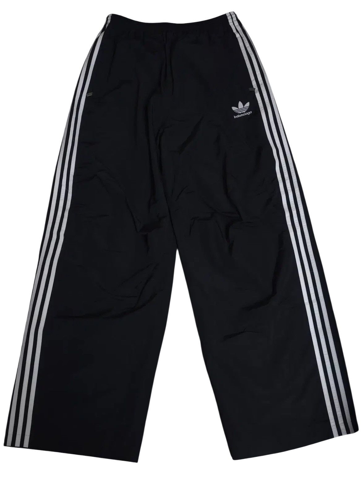 Adidas × Balenciaga Balenciaga X Adidas Poplin Track Pants Stitch Black Size US 30 / EU 46 - 2 Thumbnail