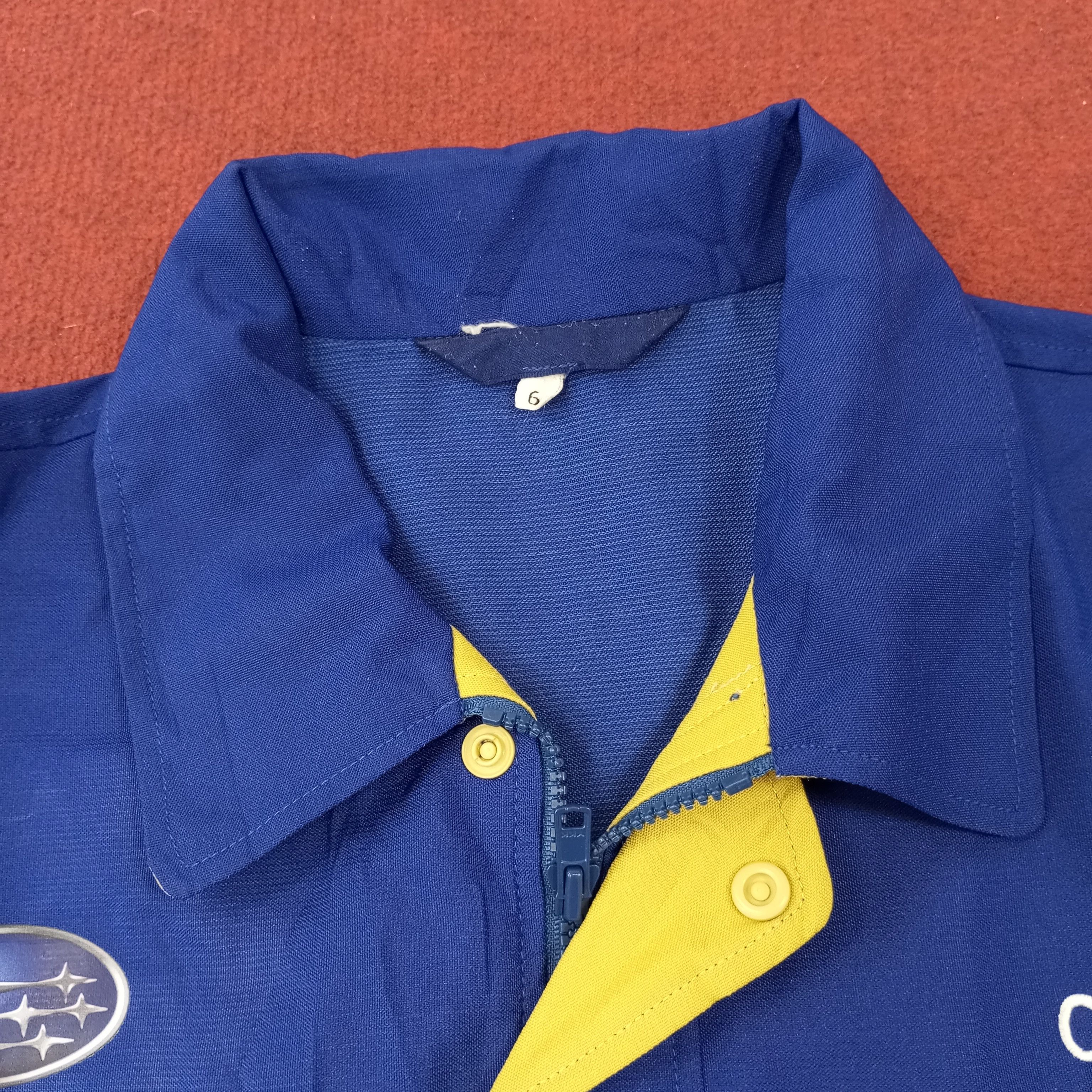 Vintage Subaru Japanese Motorsports Workwear Custom Art Jacket Size US M / EU 48-50 / 2 - 5 Thumbnail