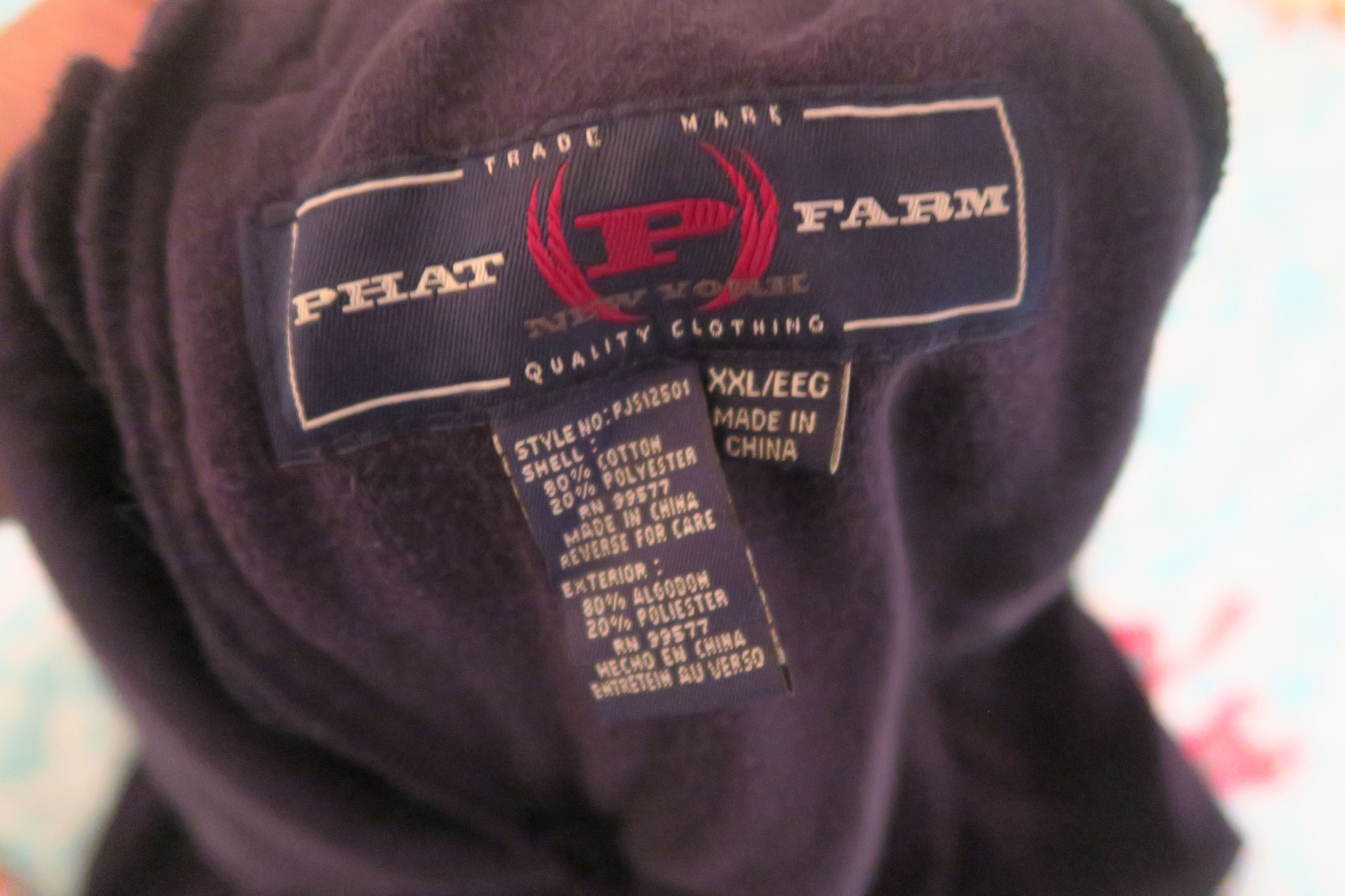 Phat Farm × Vintage VTG Y2K Phat Farm Velour Track Pant Sweats Men's Size 2XL Size US 40 / EU 56 - 3 Thumbnail