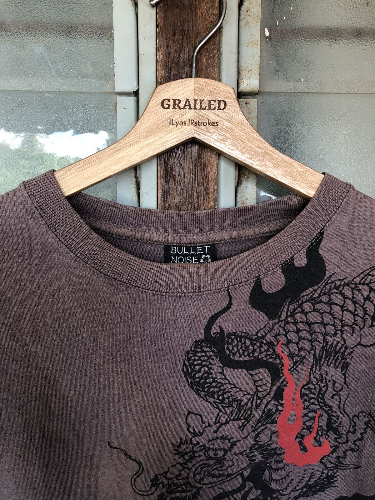 Bullet Noise Vintage Bullet Noise Dragon Style Long Sleeve Shirt Tee Size US M / EU 48-50 / 2 - 5 Thumbnail