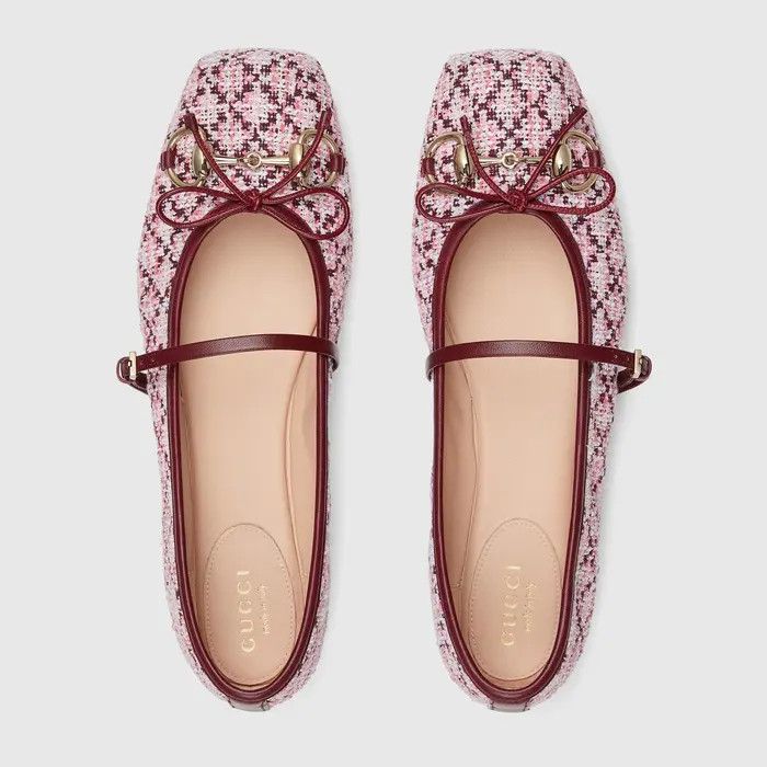 Gucci o1loc1c0326 814321 Women's Gucci Horsebit Ballet Flats Size US 10.5 / IT 40.5 - 4 Thumbnail
