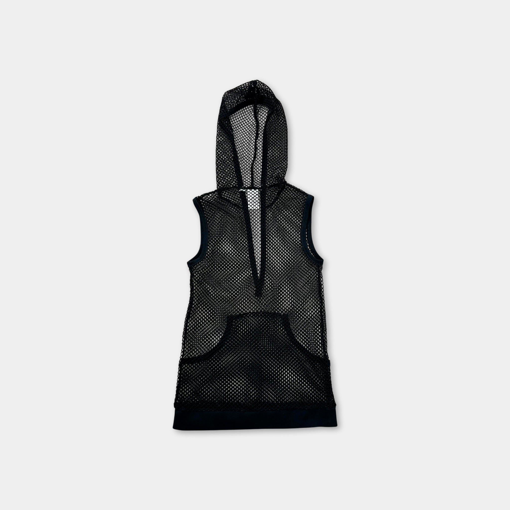 Dolce & Gabbana Dolce & Gabbana SS2003 Fishnet Hoodie Size US XXS / EU 40 - 3 Thumbnail
