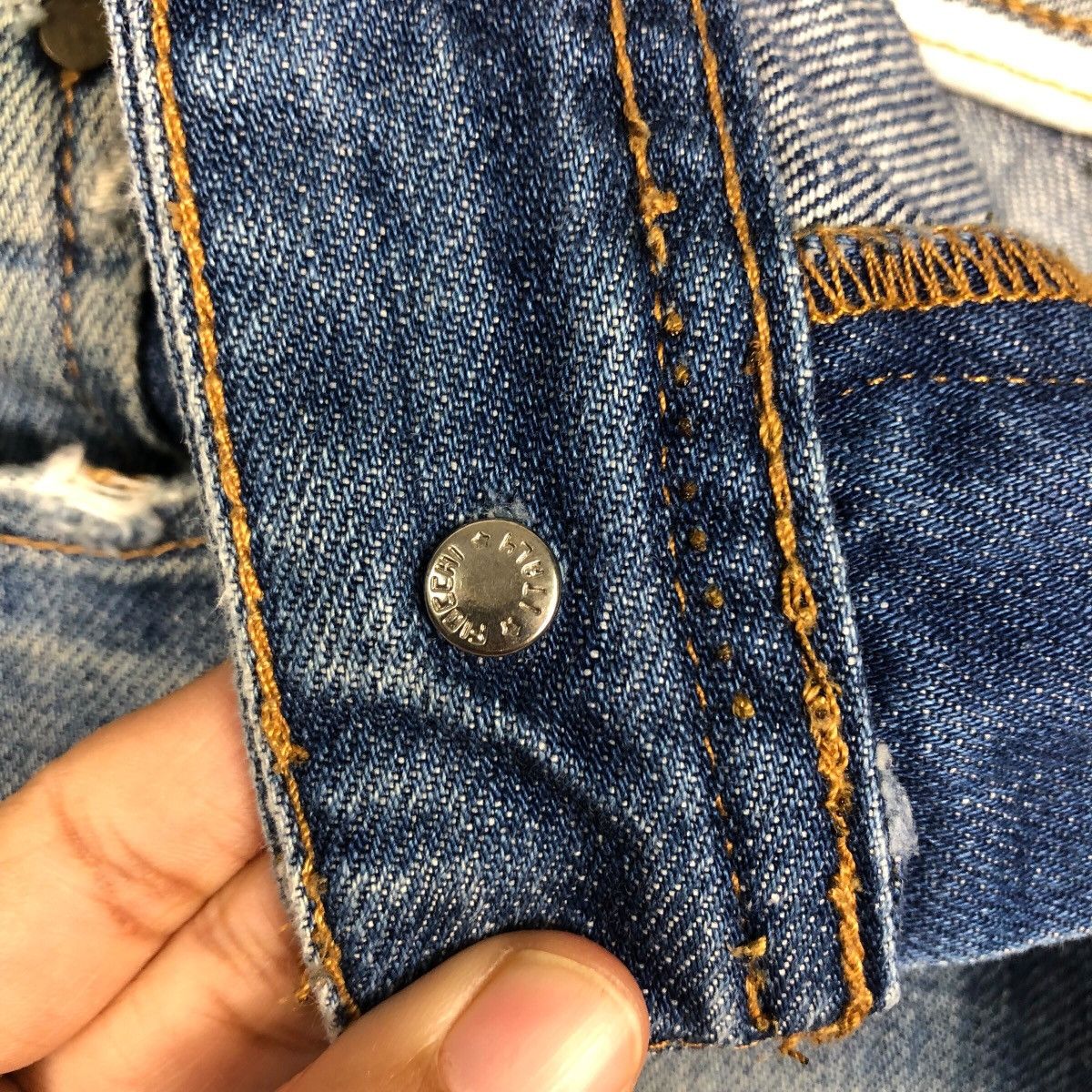 Dolce & Gabbana 📌Vintage Distressed Denim Jeans D&G Made in Italy Size US 34 / EU 50 - 21 Thumbnail
