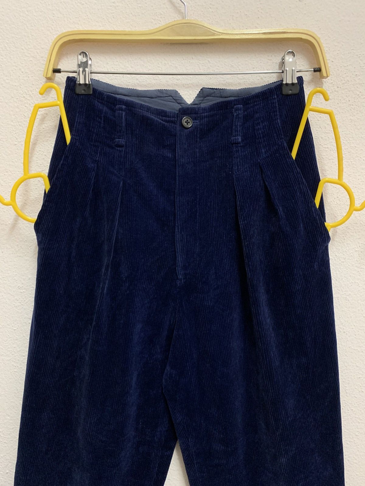Issey Miyake Vintage 70’s ISSEY MIYAKE Hight Waist Corduroy Pants Size 23" - 4 Thumbnail