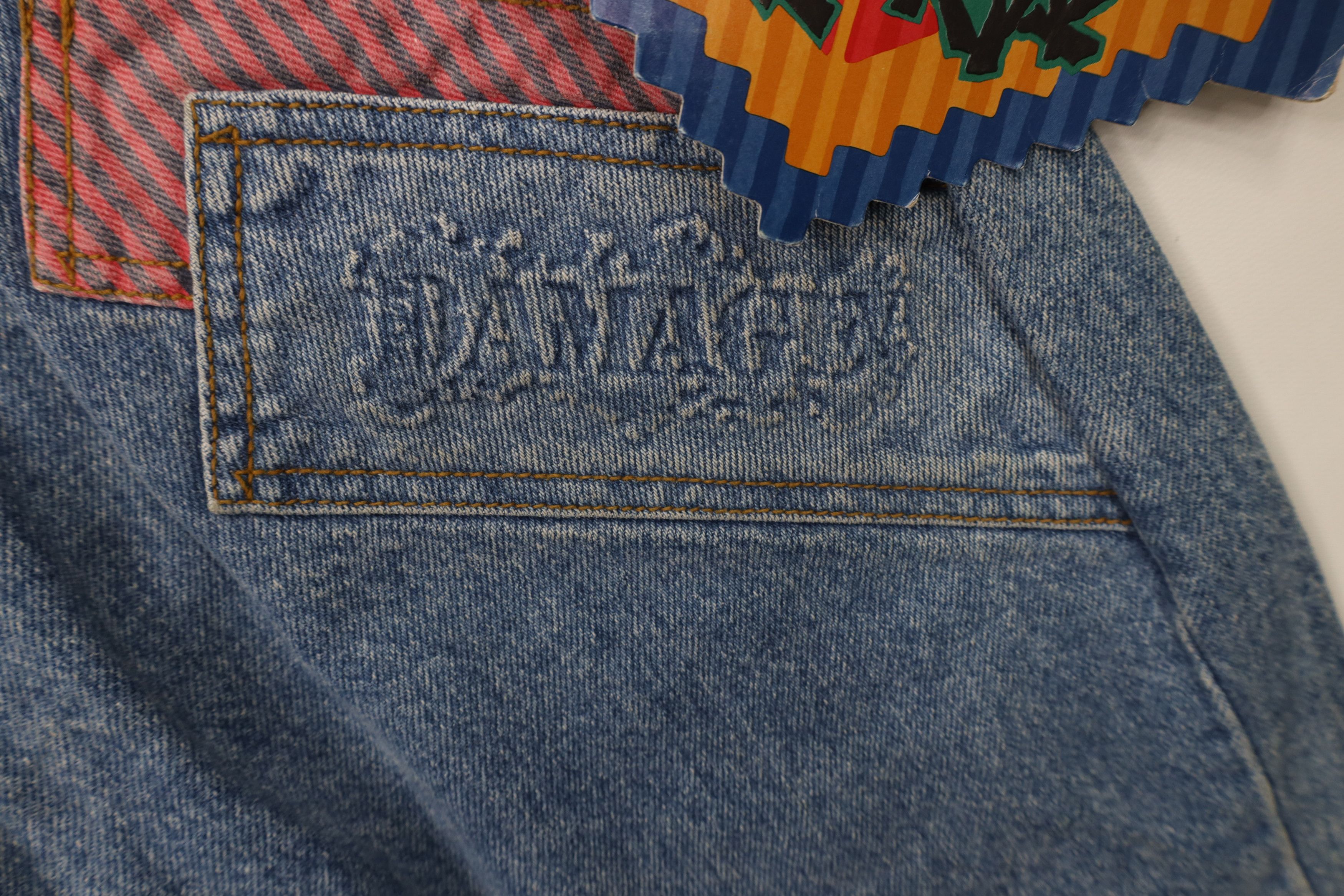 Vintage Deadstock Vintage 90s Streetwear Cuff Patch Skateboard Jeans Size US 33 - 7 Thumbnail