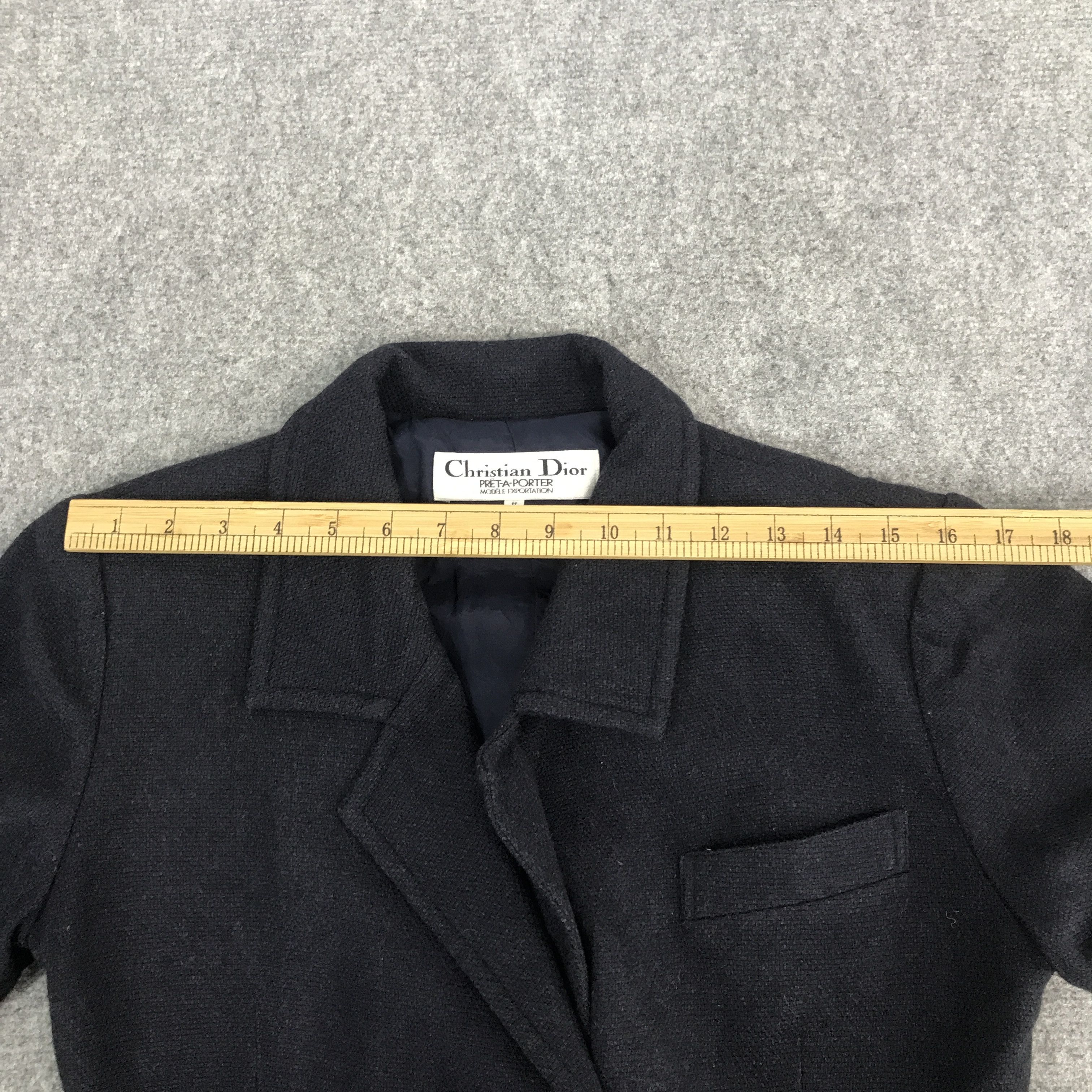 Christian Dior Monsieur × Japanese Brand Rare Christian Dior Wool Button Up Jacket Size M / US 6-8 / IT 42-44 - 5 Thumbnail