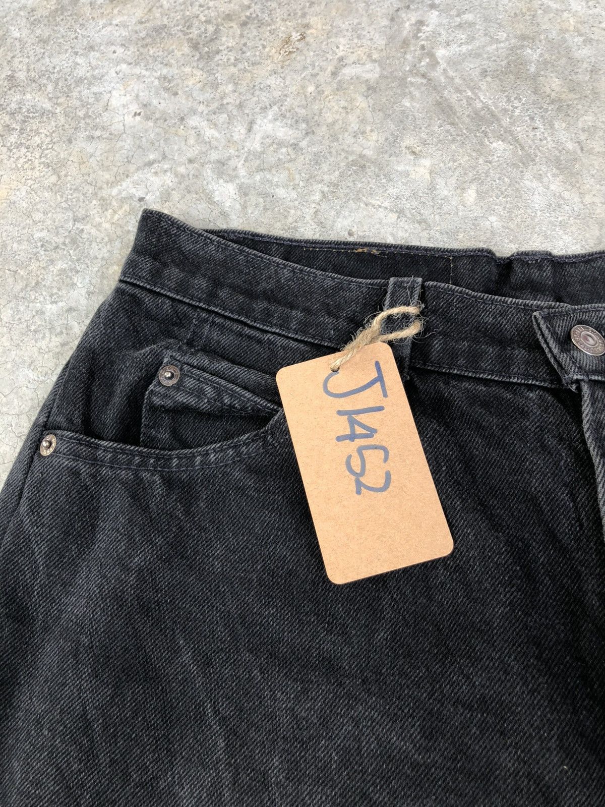 Levi's Vintage 90s Levis Orange Tab Baggy Distressed Jeans 550 Size US 31 - 14 Thumbnail