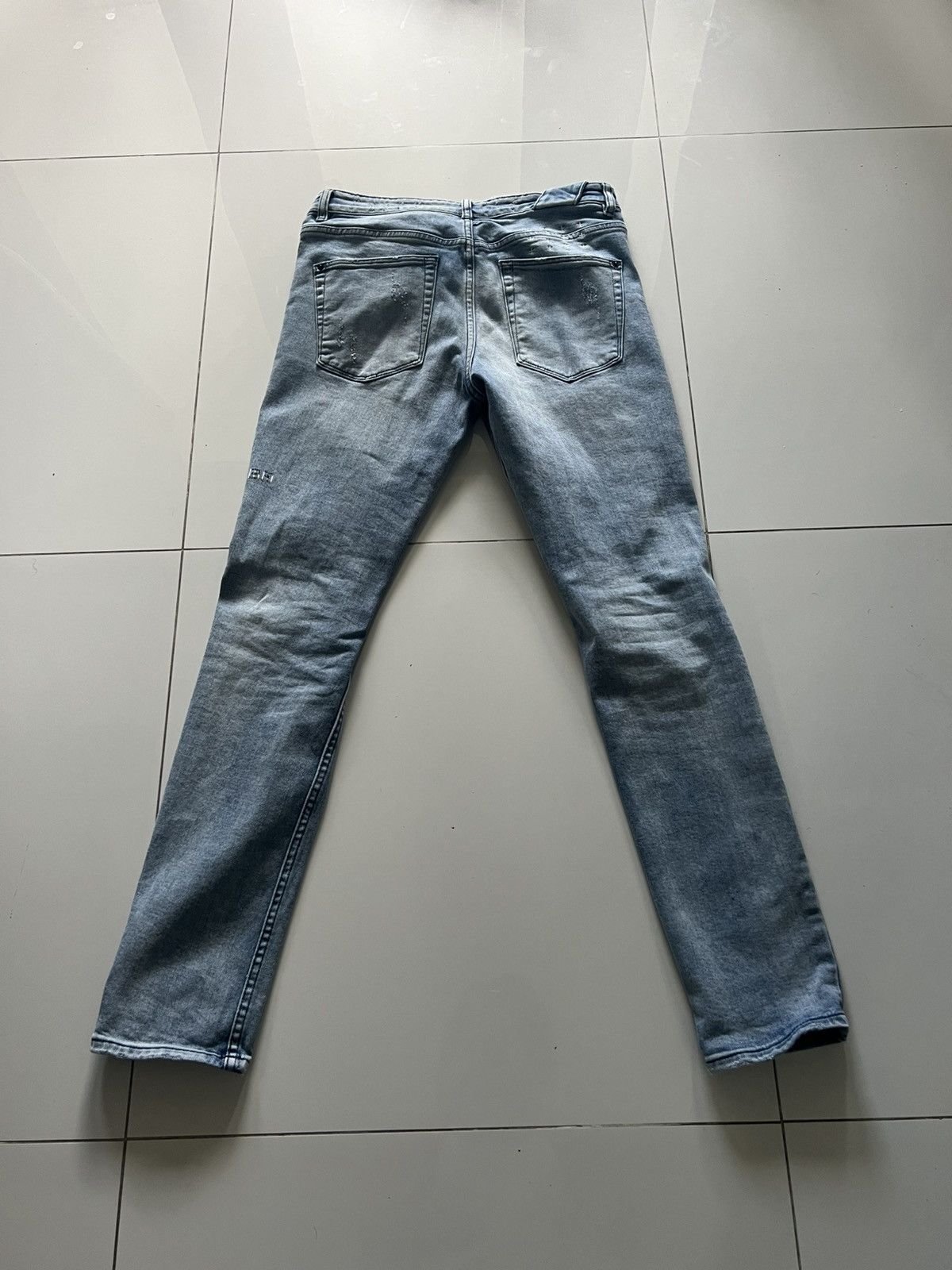 Ksubi Light Wash Ripped Jeans Size US 31 - 2 Thumbnail