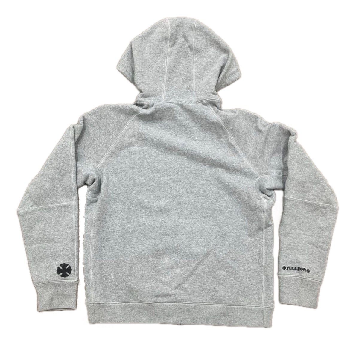 Chrome Hearts Chrome hearts Y Not Zip Ch Plus Cross Patch hoodie Size M Size US M / EU 48-50 / 2 - 2 Thumbnail