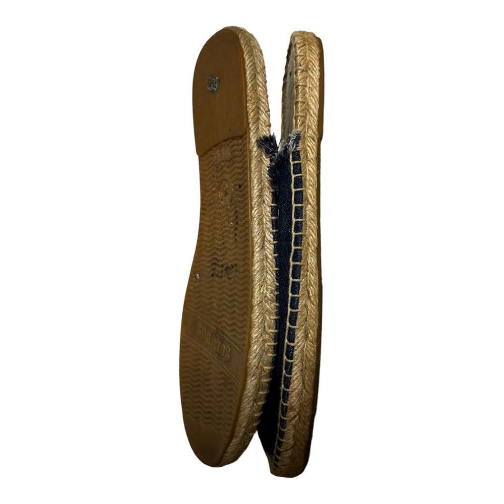 Soludos Soludos | Frayed Denim Flat Mules Espadrilles Size 8 Size US 8 / IT 38 - 6 Thumbnail