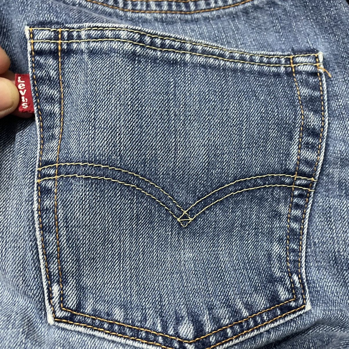 Levi's Vintage Clothing 🔥Vintage Levis 513 Stoned Washed Distress Denim Jeans Size US 32 / EU 48 - 12 Thumbnail