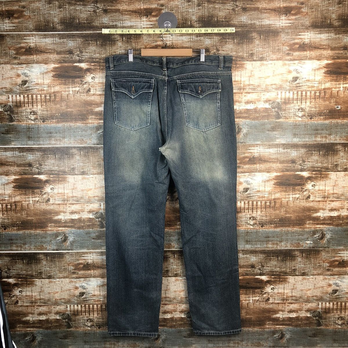 Japanese Brand DL Johnpoint Jeans Blue Denim Pants #C285 Size US 38 / EU 54 - 12 Thumbnail
