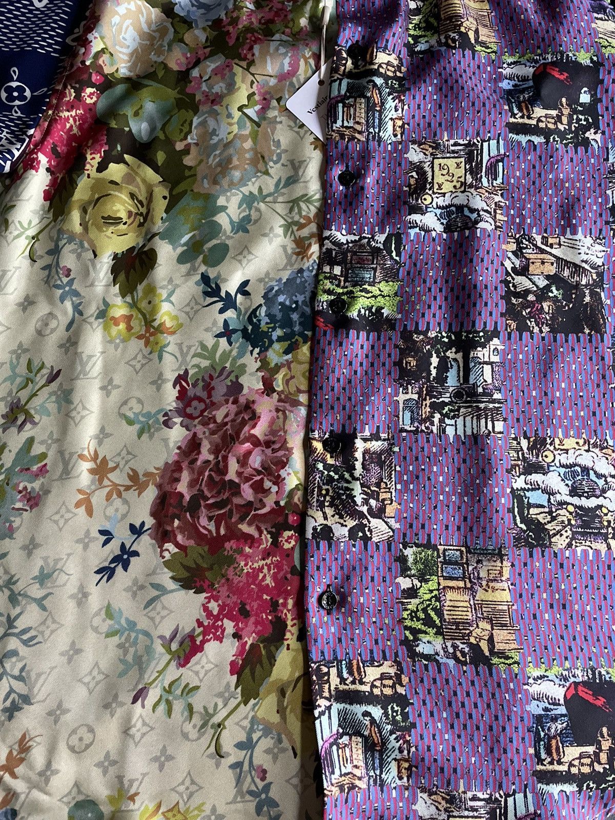 Louis Vuitton Louis Vuitton Flower Bandana Silk Shirt Size US M / EU 48-50 / 2 - 3 Thumbnail
