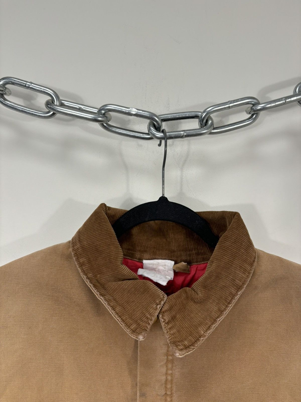 Carhartt Vintage 90s Carhartt Made In USA Washed Boxy Cropped Jacket Size US L / EU 52-54 / 3 - 14 Thumbnail