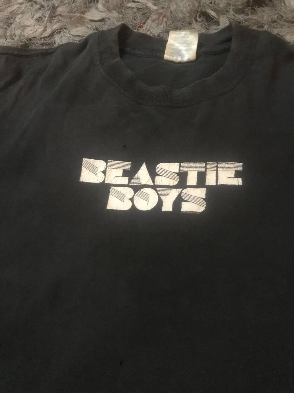 Band Tees × Vintage Vintage Beastie Boys Faded Distressed Tee Size US L / EU 52-54 / 3 - 1 Thumbnail