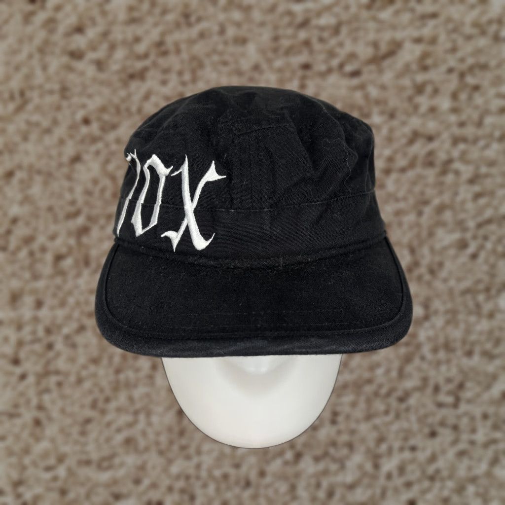 Fox Racing Fox Racing Hat Cap 5 Panel Adult One Size Black Embroidered Motorcycle Cotton Adjustable Mens Hats Size ONE SIZE - 1 Thumbnail