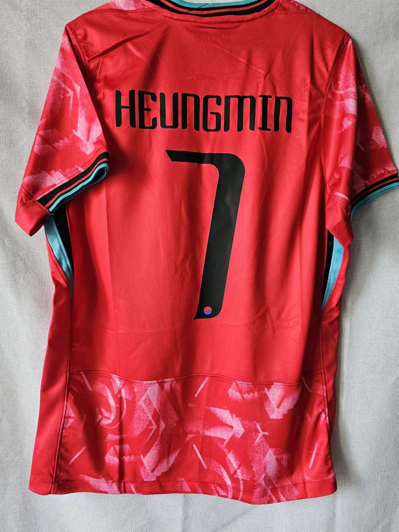 Other 2024 South Korea #7 Son Heung-Min Jersey Home Size US L / EU 52-54 / 3 - 1 Thumbnail
