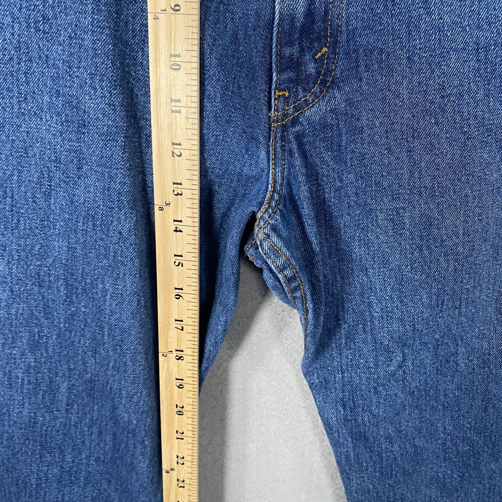 Levi's Levis 550 Denim Blue Jeans Straight Leg Pants Mens W42 x L30 Size US 42 / EU 58 - 8 Thumbnail