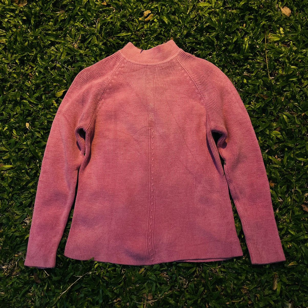 Seditionaries Japanese Solid Umock Neck Pink Sweater Size M / US 6-8 / IT 42-44 - 4 Thumbnail