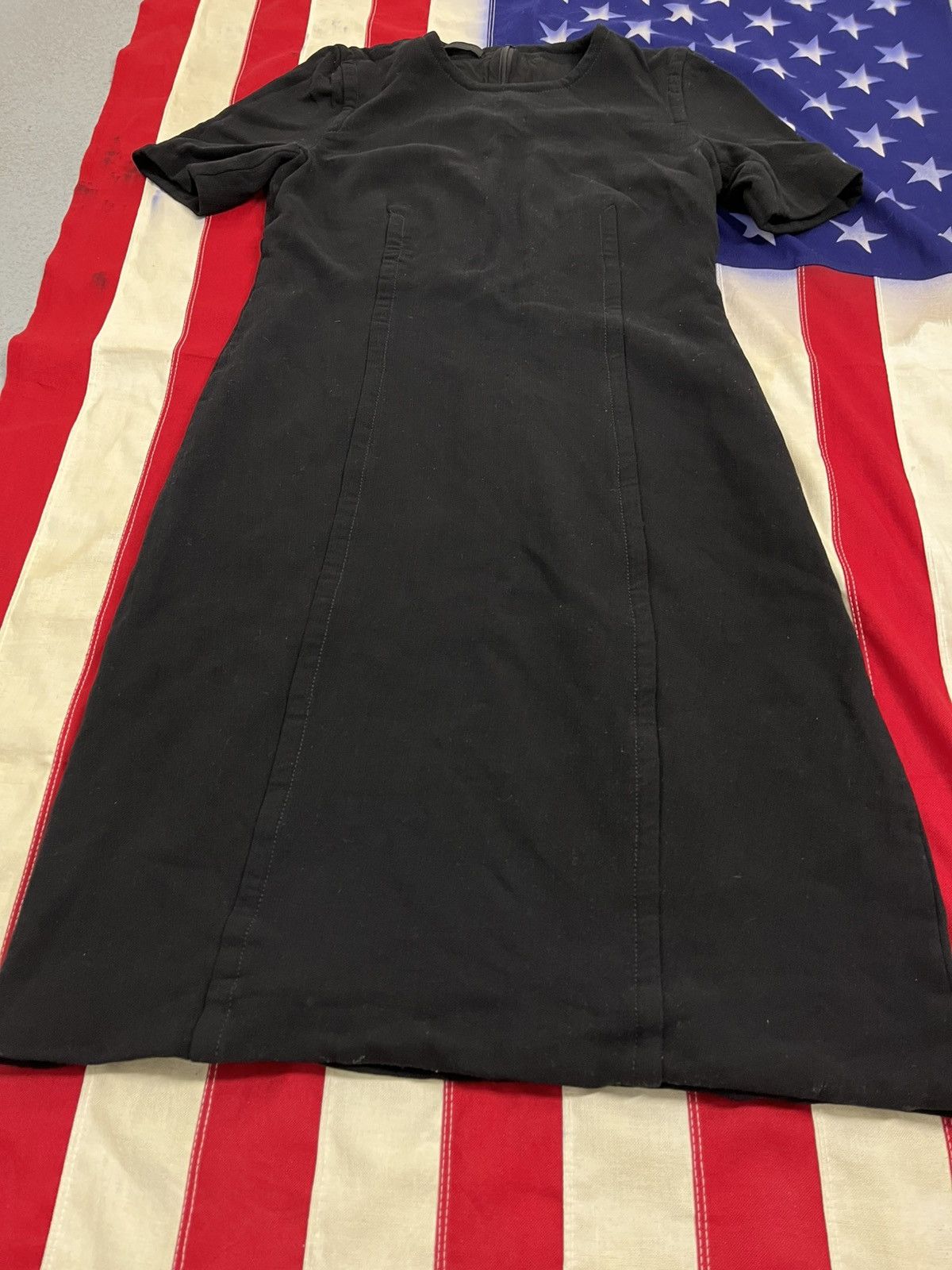 Prada Prada Black Short Sleeve Dress Minimal Size L / US 10 / IT 46 - 5 Thumbnail