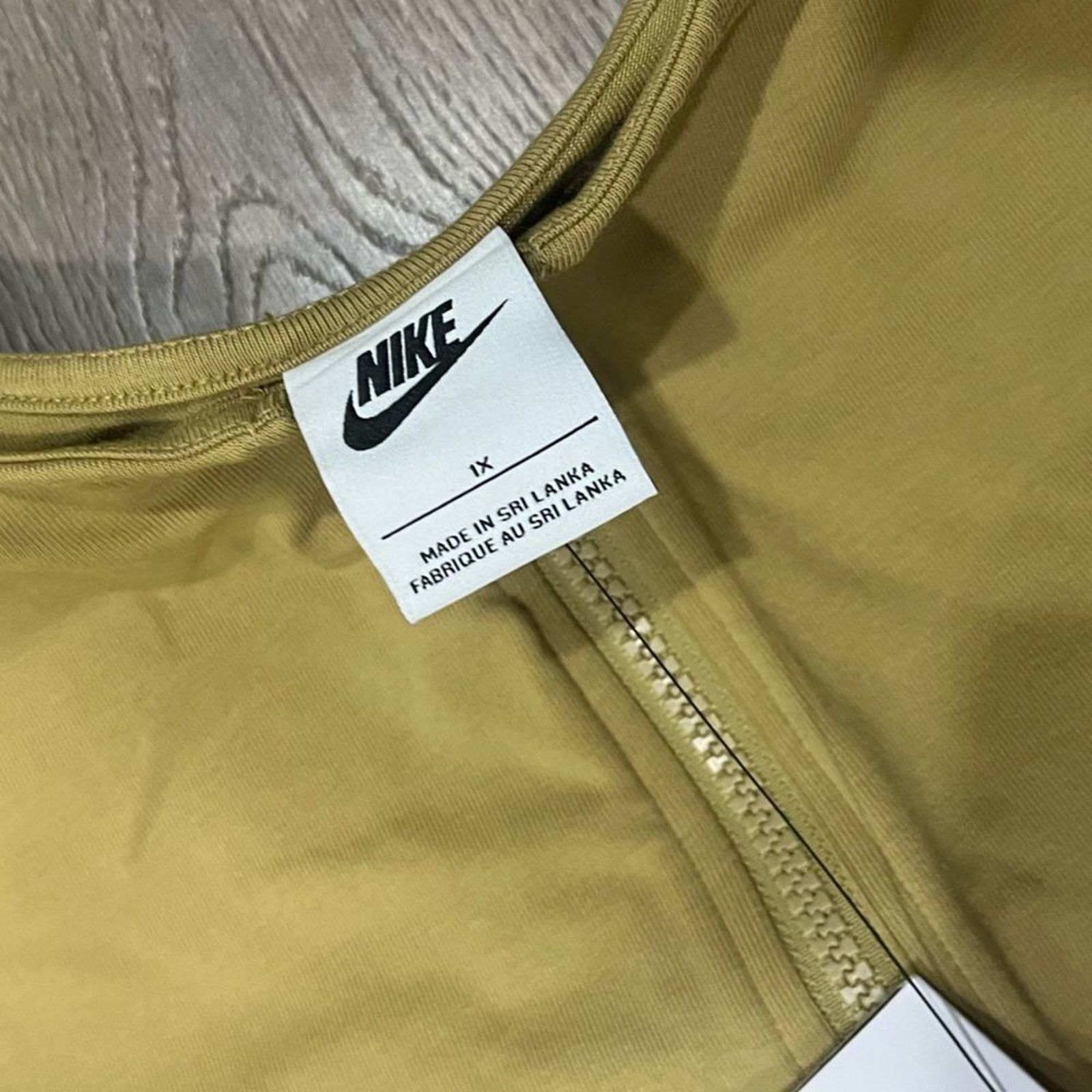 Nike NWT Nike Air Khaki Dress Zip Up - Size 1X Size XS / US 0-2 / IT 36-38 - 4 Thumbnail