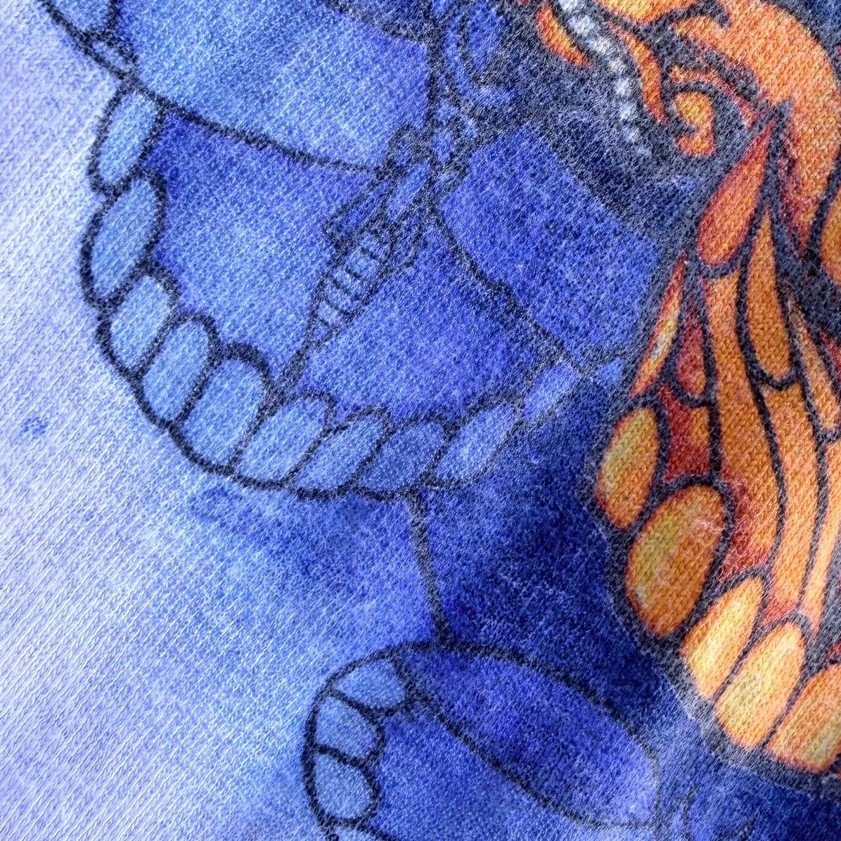 Band Tees Vintage Grateful Dead T Shirt Y2K Gildan Tag Snake Skull Size US XXL / EU 58 / 5 - 2 Thumbnail