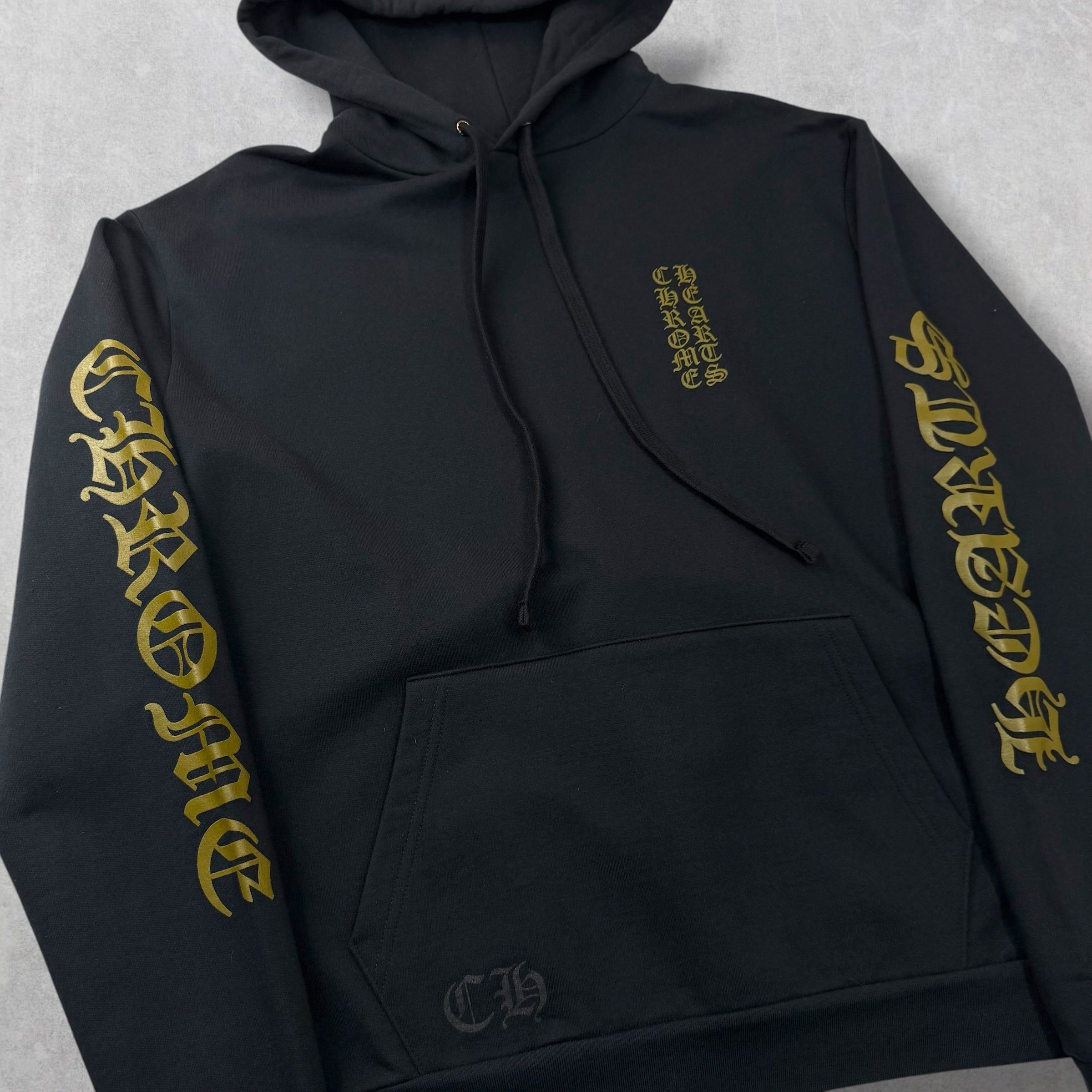 Chrome Hearts Chrome Hearts Olive Vertical Logo Hoodie M Size US M / EU 48-50 / 2 - 2 Thumbnail