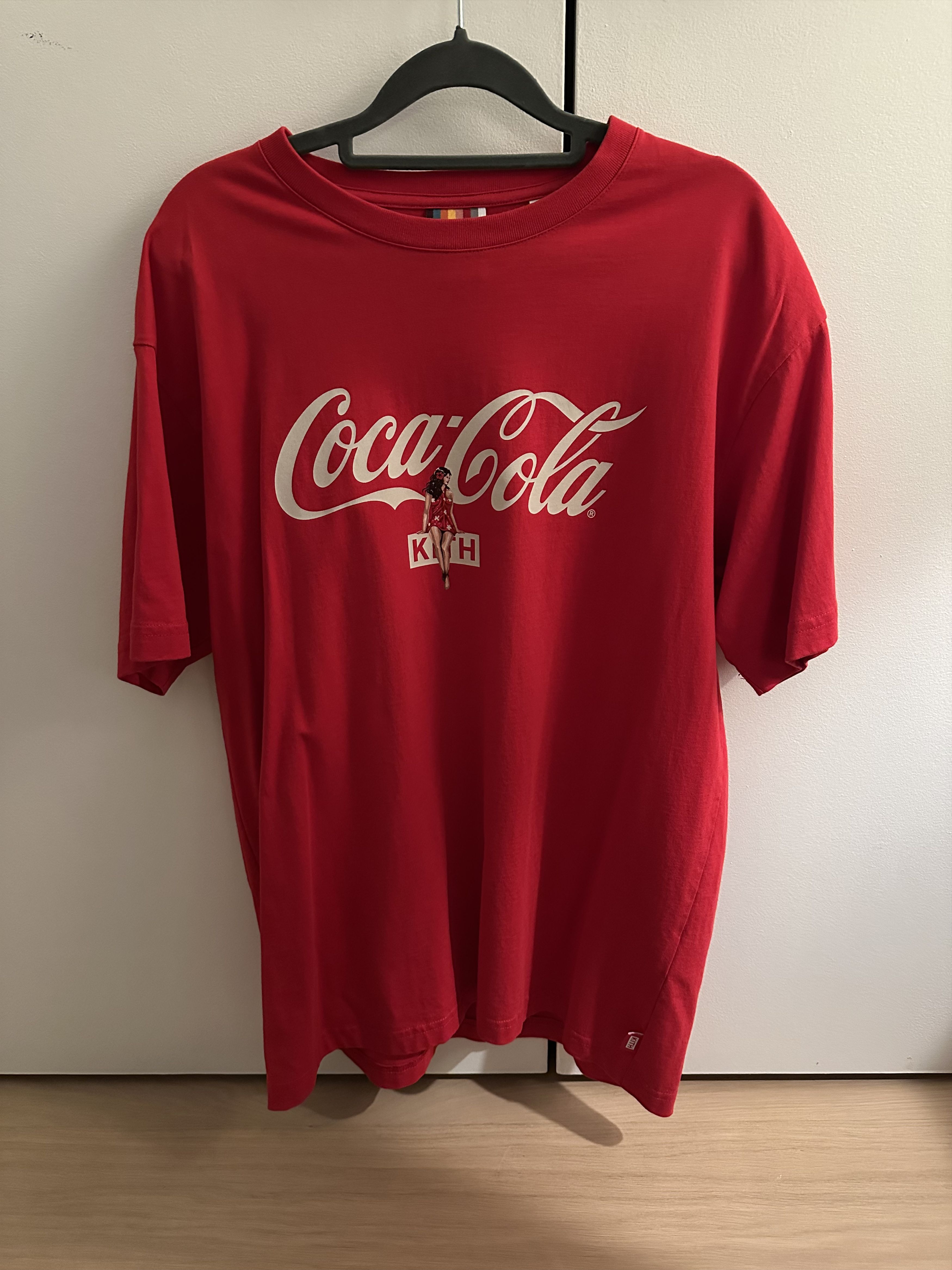 Coca Cola × Kith Kith x Coca Cola Israel Tee Blue | Grailed