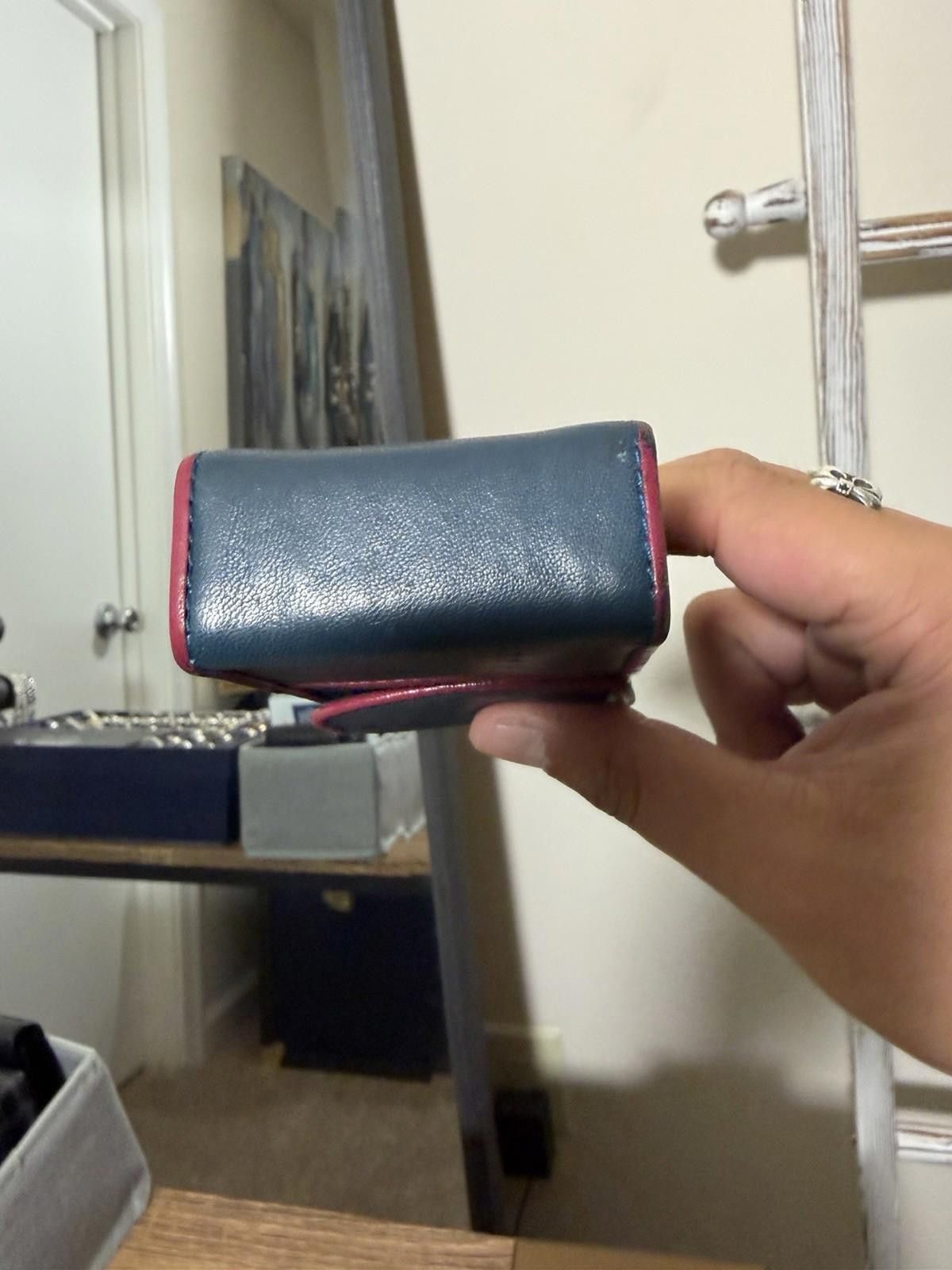 Loewe Loewe Soft Napa Calf Leather Gray(?) Red Boxy Cigarette Case Size ONE SIZE - 9 Thumbnail