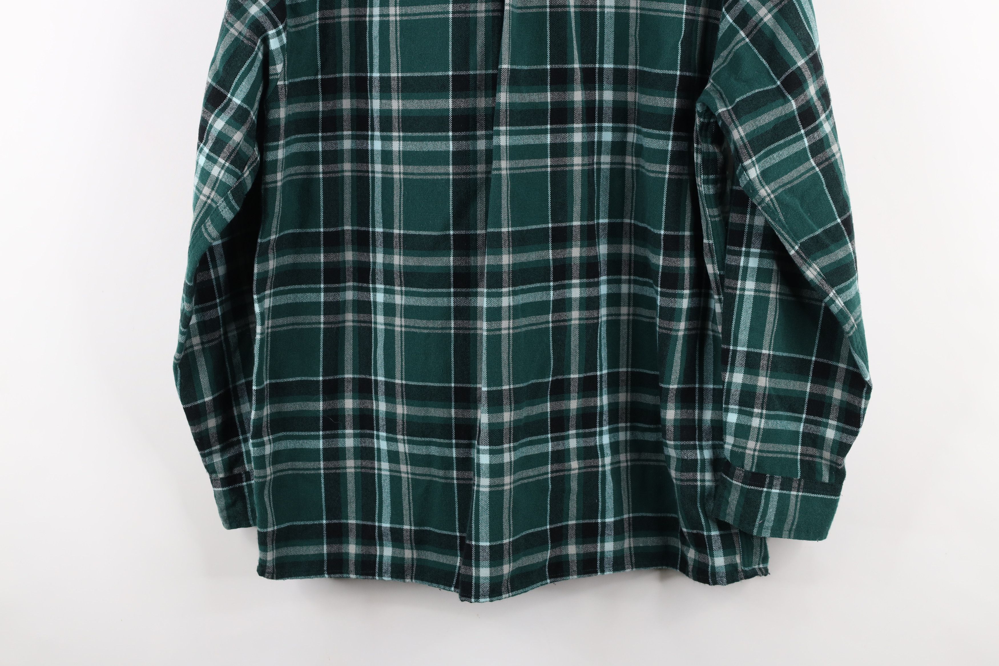 Vintage Vintage 90s Streetwear Double Pocket Collared Button Shirt Size US M / EU 48-50 / 2 - 11 Thumbnail