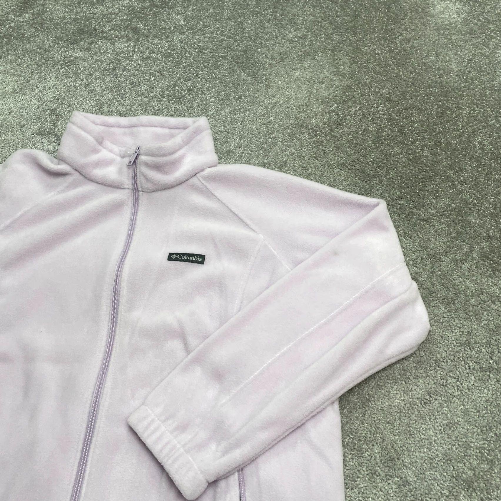 Pinko Columbia Benton Springs Jacket Womens 2X Pink Fleece Full Zip Pockets Outdoor Size XXL / US 16-18 / IT 52-54 - 3 Thumbnail