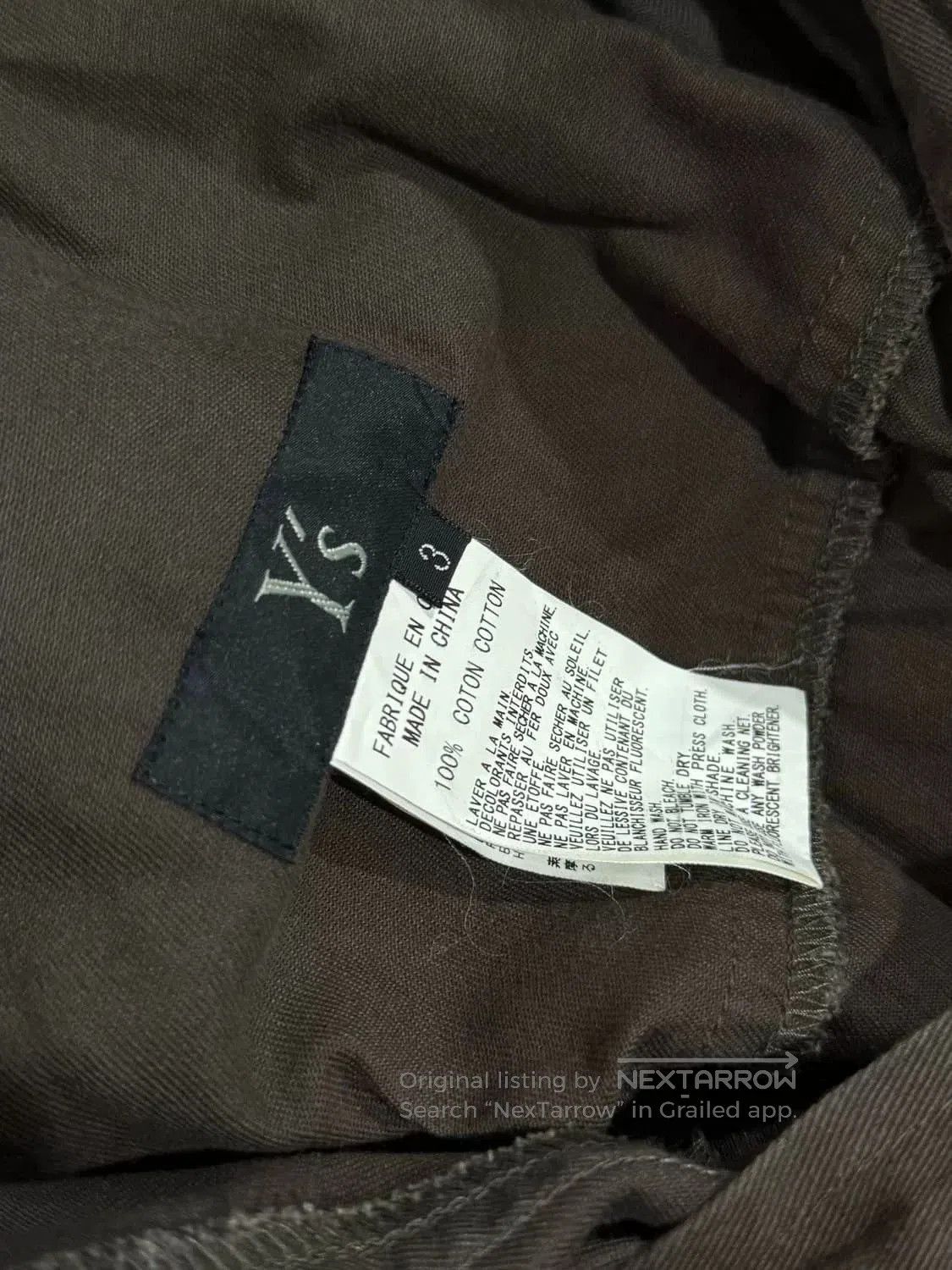 Yohji Yamamoto Yohji Yamamoto Vintage Cargo Skirt. Size 38" / US 16 / IT 52 - 3 Thumbnail