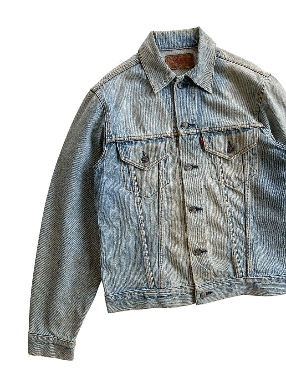 Levi's Vintage Clothing Vintage Levis Distressed Dirty Trucker Denim Jacket Size US M / EU 48-50 / 2 - 6 Thumbnail