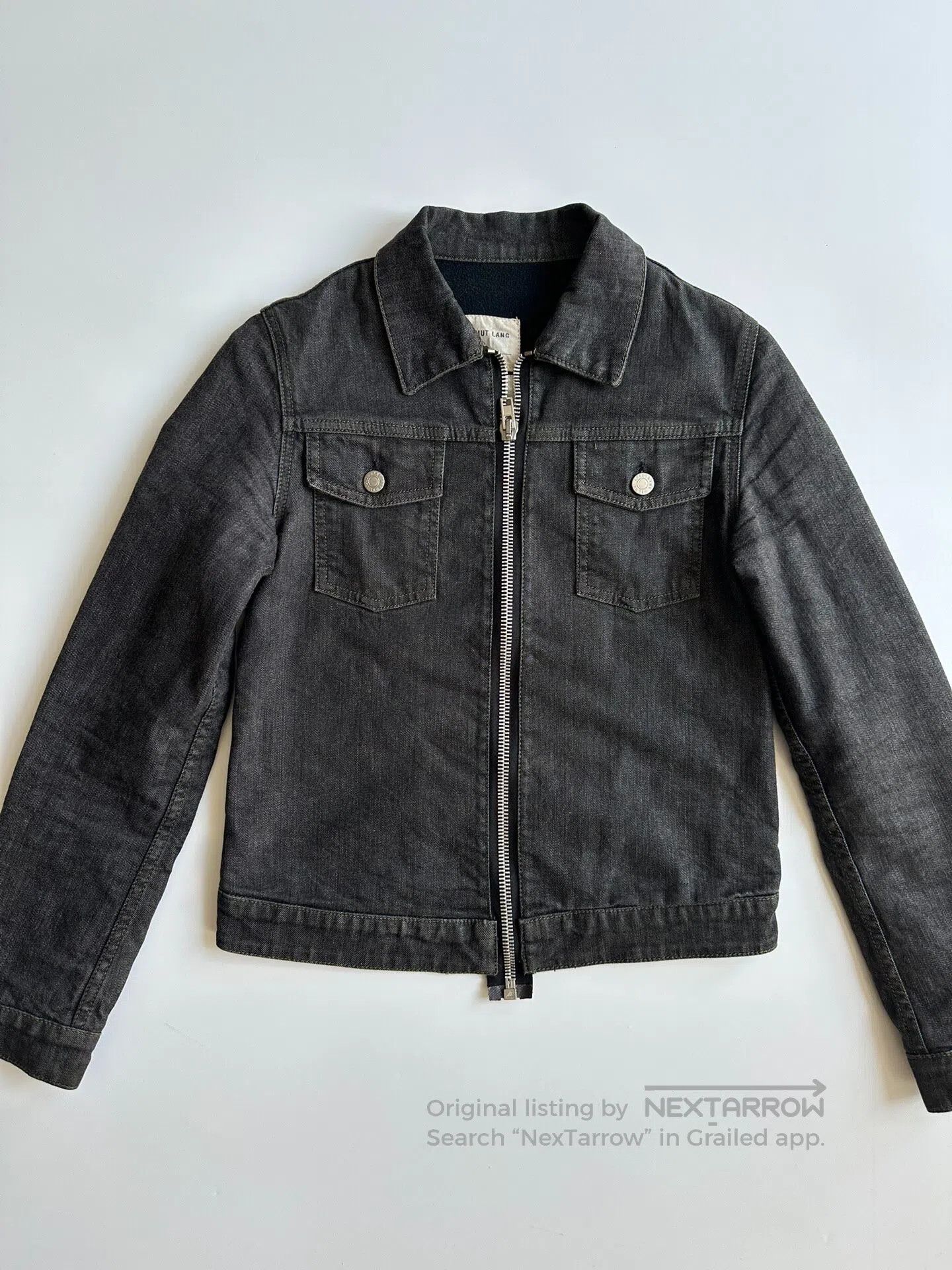 Helmut Lang HELMUT LANG Ori.Batch Long zipper denim jacket| Size US M / EU 48-50 / 2 - 1 Thumbnail