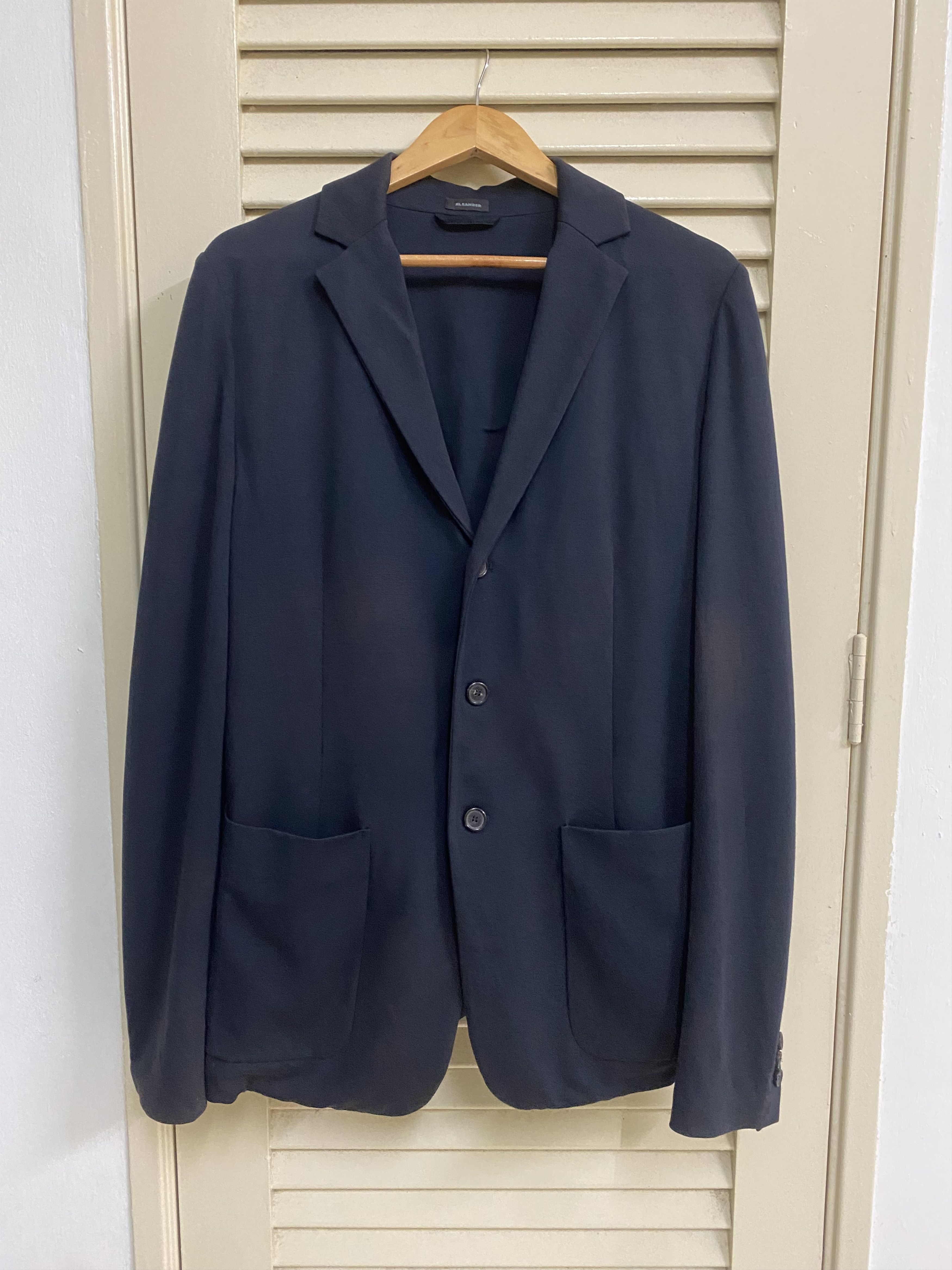 Raf Simons Raf Simon Era Archive Jil Sander Navy Resort Patch Pocket Size US M / EU 48-50 / 2 - 1 Thumbnail