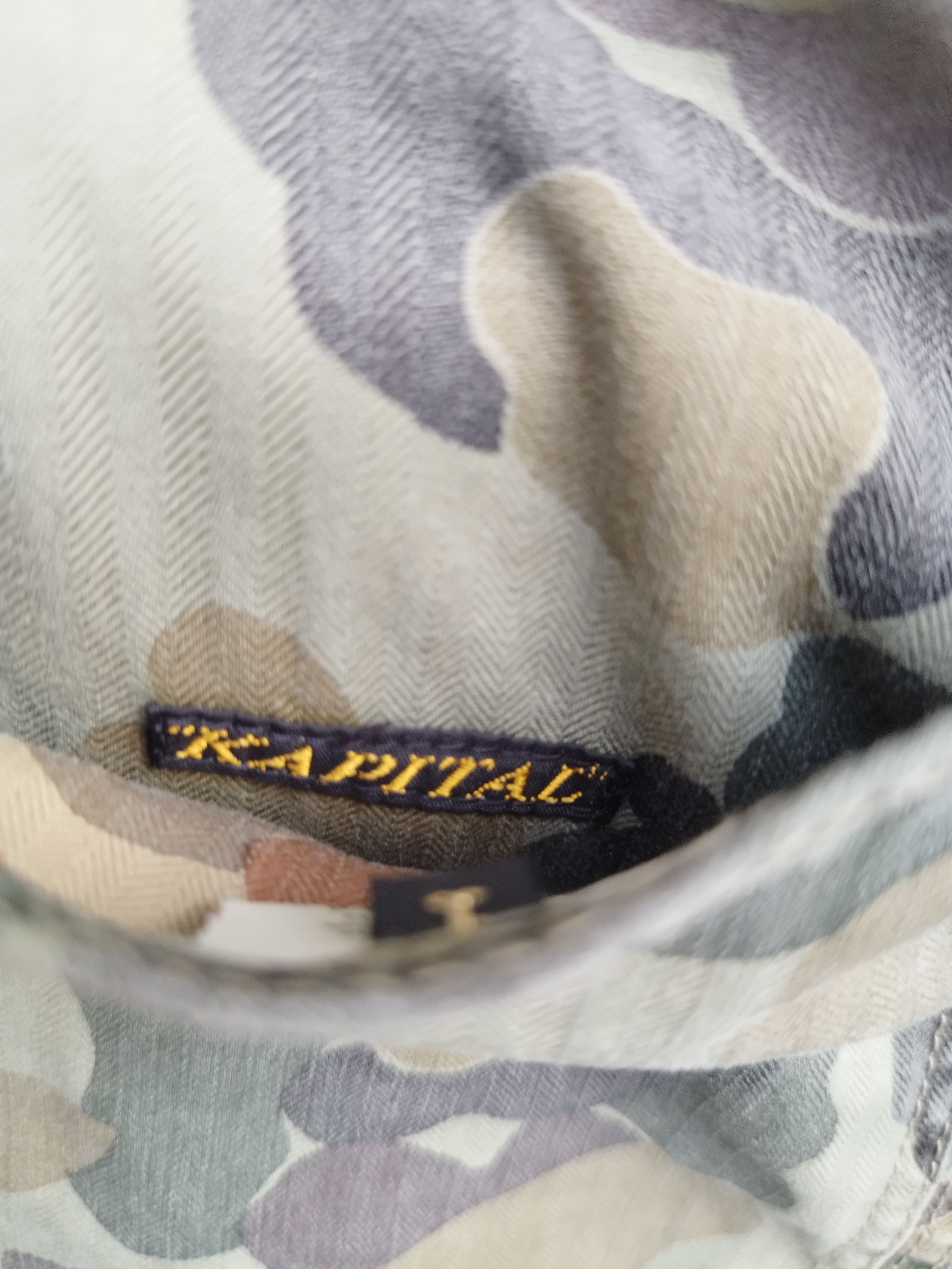 Kapital KAPITAL DUCK HUNTER FROG PRINT CAMO REVERSIBLE PANTS Size US 30 / EU 46 - 3 Thumbnail