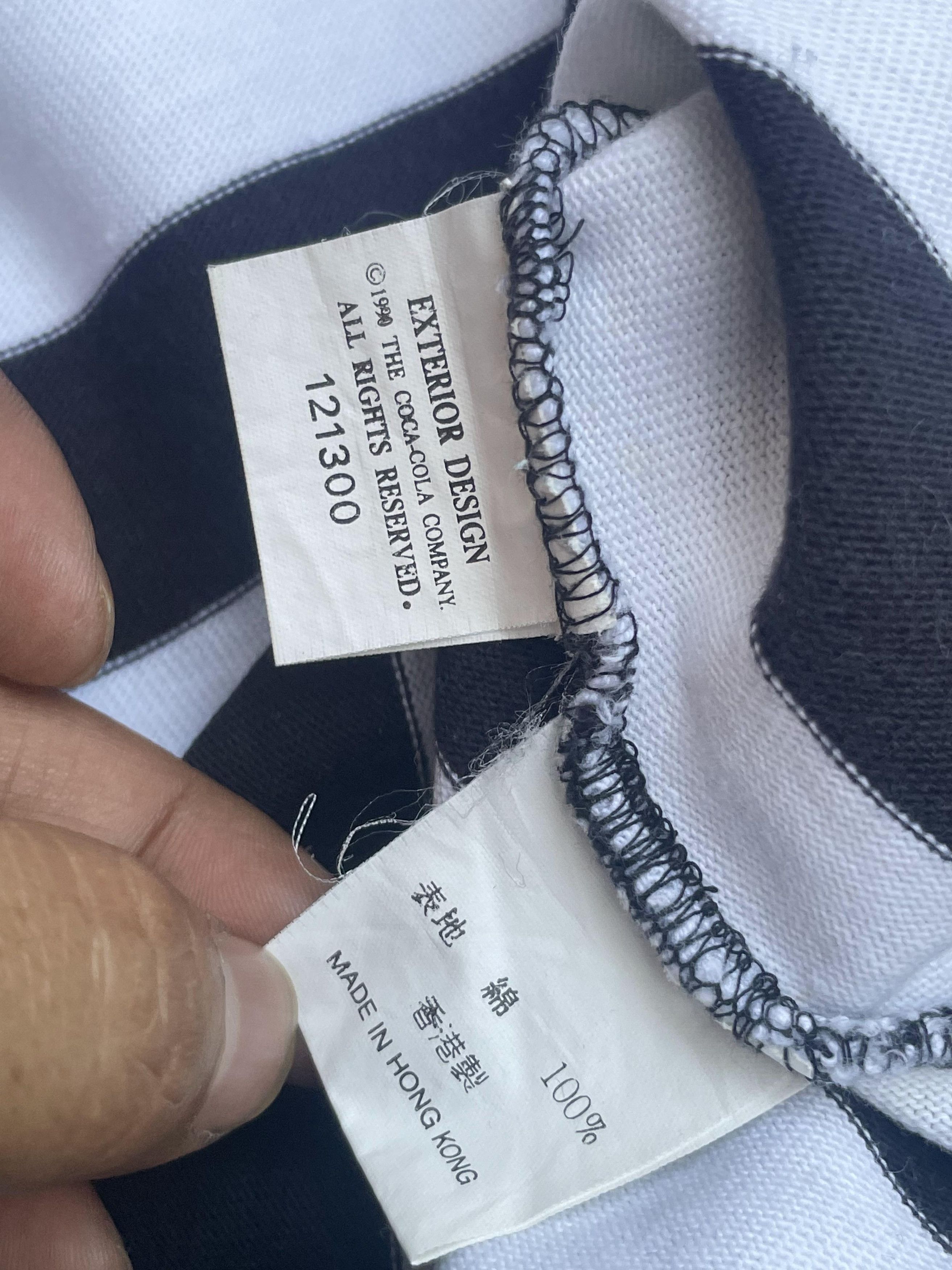 Coca Cola Vintage 90's Coca Cola Refree Rugby Jersey Size US L / EU 52-54 / 3 - 8 Thumbnail