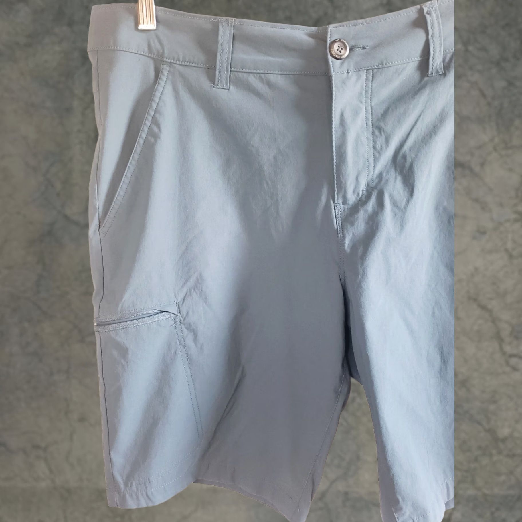 Weatherproof Weatherproof Men's QuickDry Lightweight Chino Shorts Blue 34 Regular 10.5in Inseam Vintage Summer Size US 34 / EU 50 - 1 Thumbnail