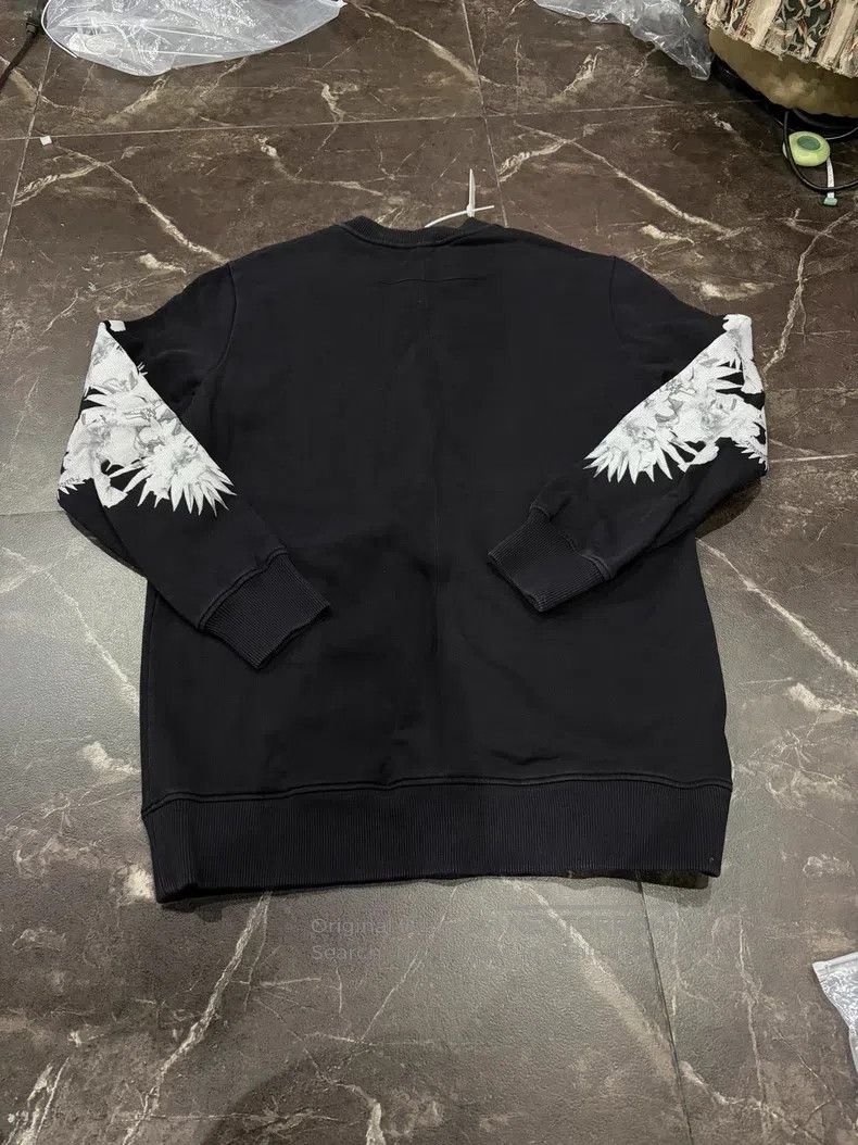 Givenchy Givenchy Black Three-Tone Pullover Hoodie Shark Flag Hoodi Size US XS / EU 42 / 0 - 6 Thumbnail