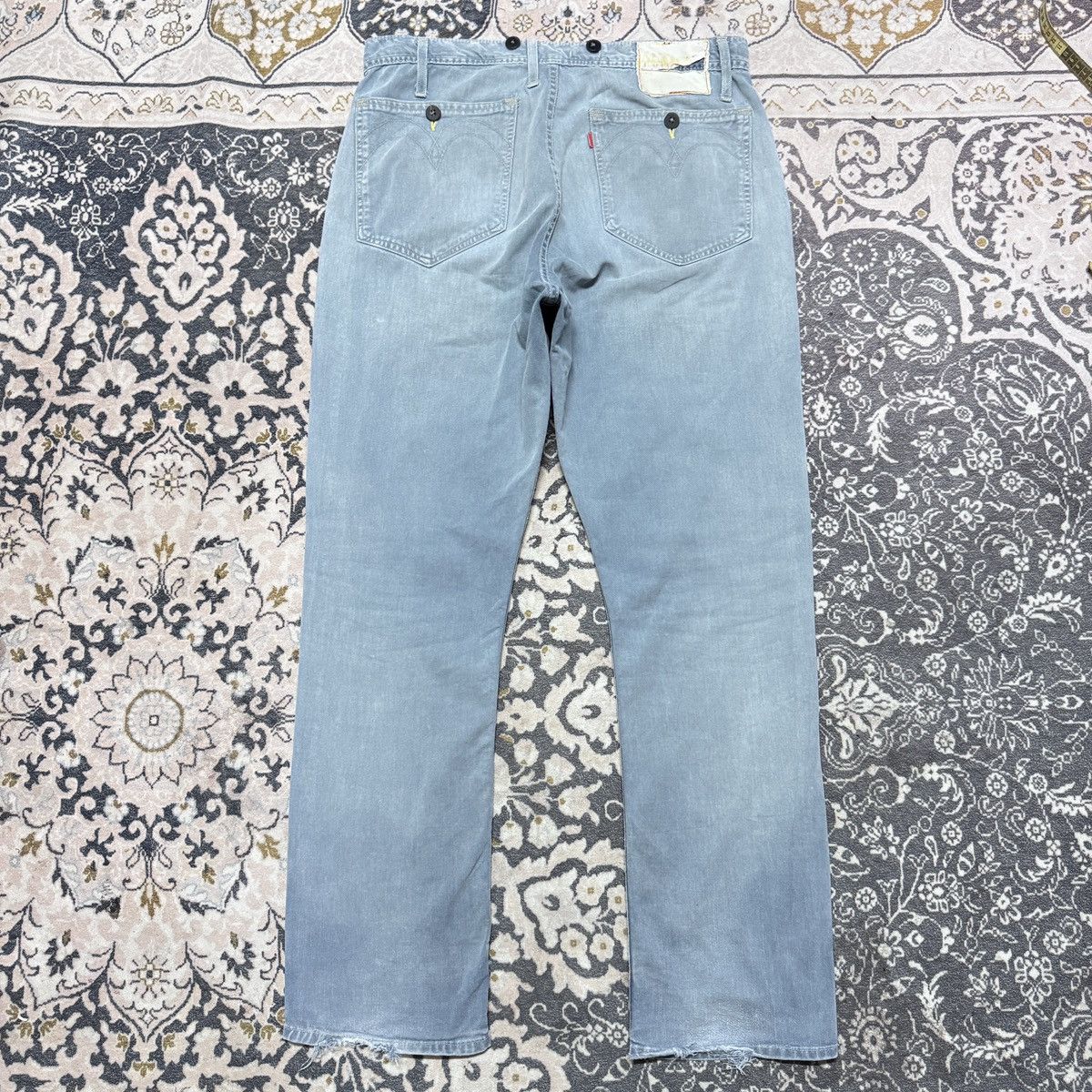 Levi's Vintage Levis Beauregard Denim Fatigue Pants Size US 34 / EU 50 - 20 Thumbnail