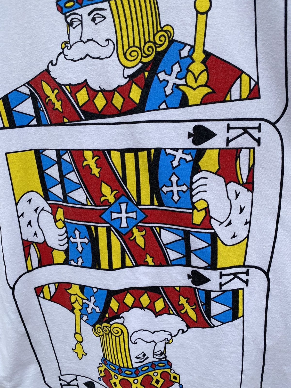Japanese Brand × Vintage Vintage 80’s “KING OF SPADE ♠️” Poker Cards Japanese Graphic Size US M / EU 48-50 / 2 - 5 Thumbnail
