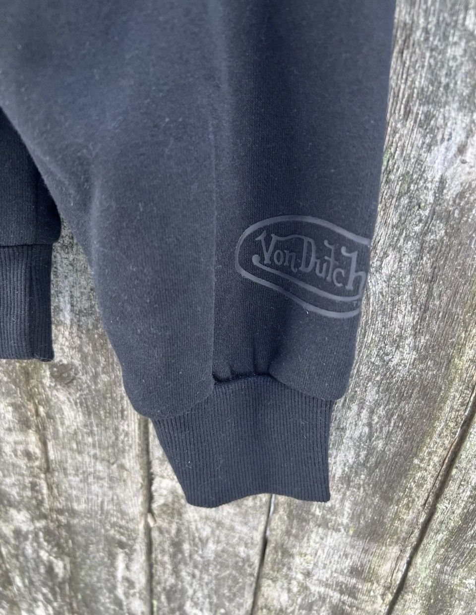 Von Dutch Official “Von Dutch” Embroidered Black Hoodie Small Size US S / EU 44-46 / 1 - 4 Thumbnail