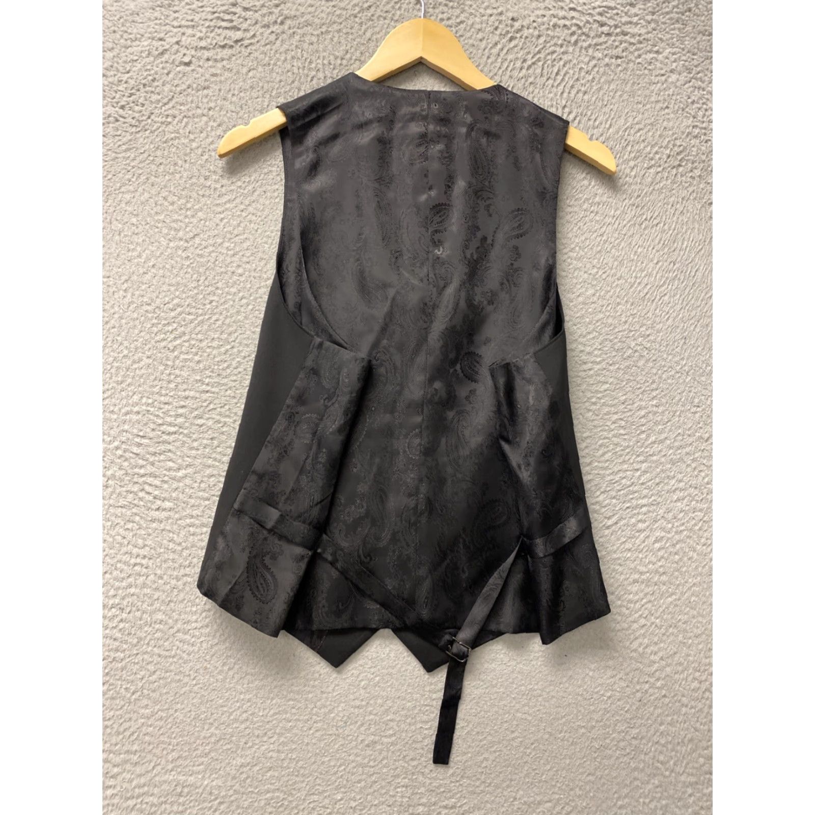 Vintage VINTAGE Sartoriale Men’s Waistcoat Vest Black Wool Size L Fall Winter Formal Party 90s Size US L / EU 52-54 / 3 - 5 Thumbnail