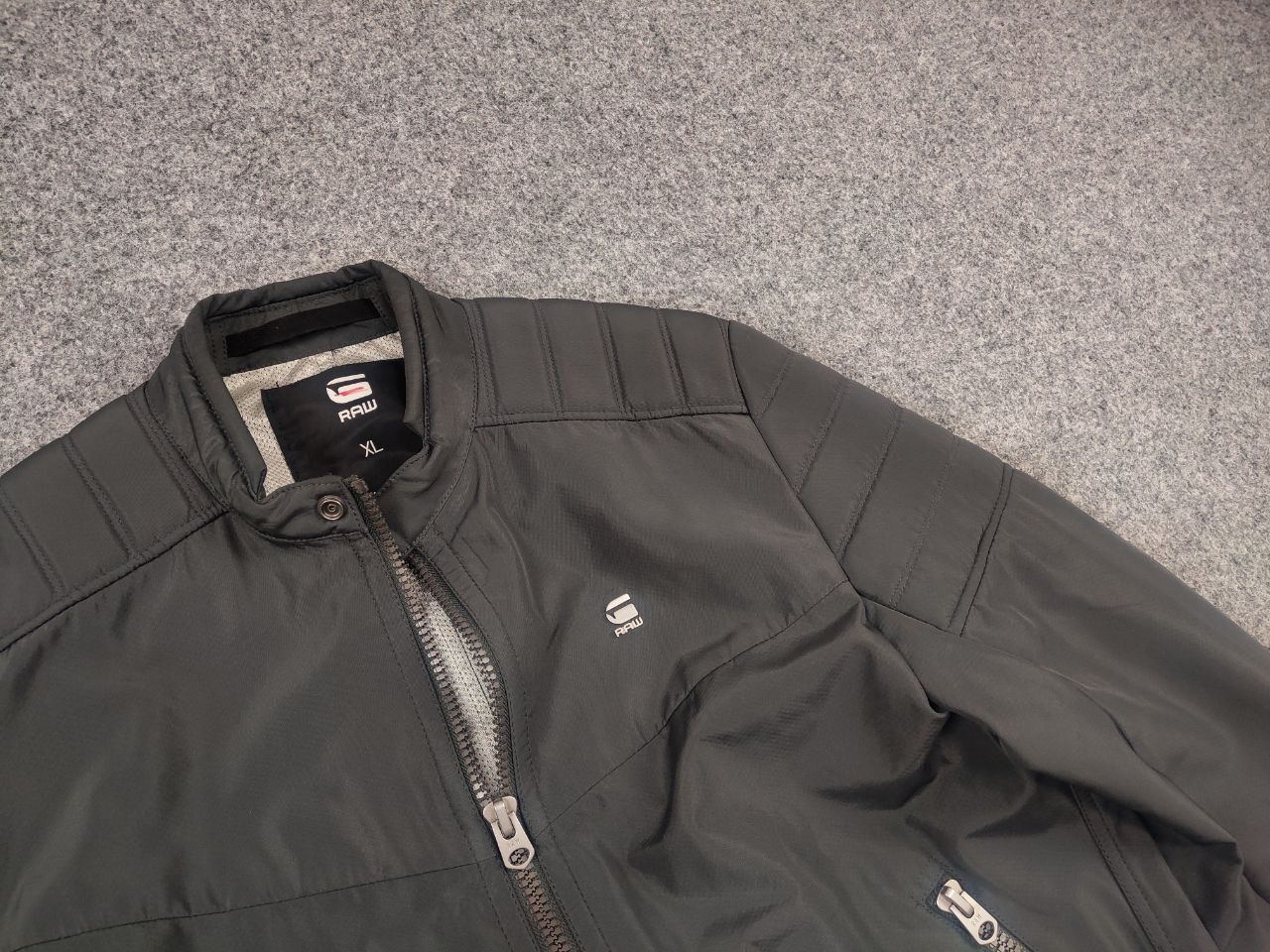G-Star G Star Raw suzaki Zip Biker Jacket if six was nine LGB Y2K Size US XL / EU 56 / 4 - 6 Thumbnail
