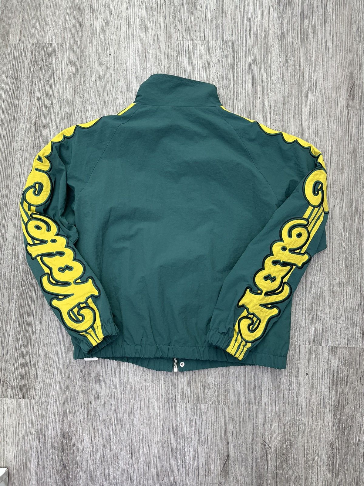 Vale Vale lives “usa” track jacket (green/yellow) Size US S / EU 44-46 / 1 - 2 Thumbnail