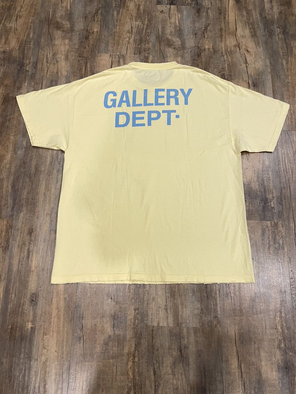 Gallery Dept. RARE Gallery Dept Palm Springs Souvenir Blue Logo Yellow Tee Size US XL / EU 56 / 4 - 2 Thumbnail