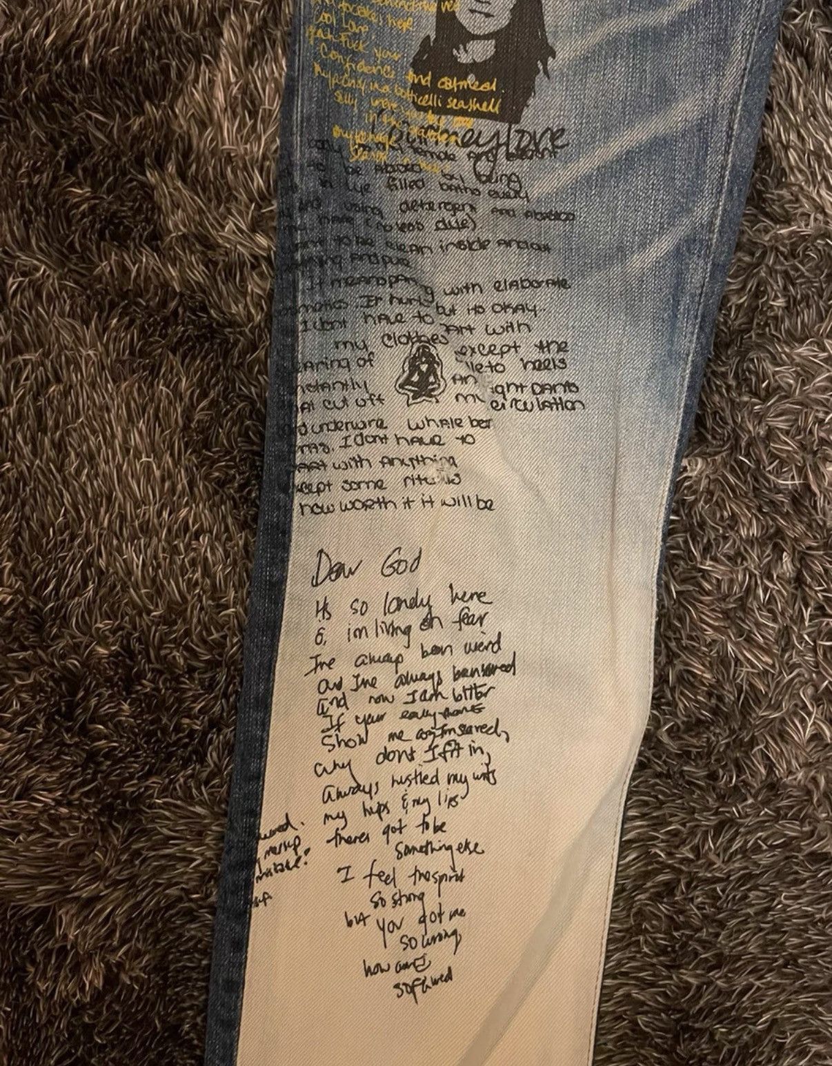 Hysteric Glamour Hysteric Glamour The Doors Y2K Studded Jeans K24 Size US 34 / EU 50 - 3 Thumbnail