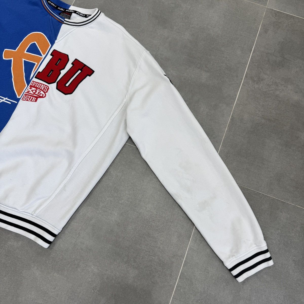 Fubu FUBU Embroidered Logo Hip Hop Y2K Sweatshirt Men Size L Size US L / EU 52-54 / 3 - 7 Thumbnail