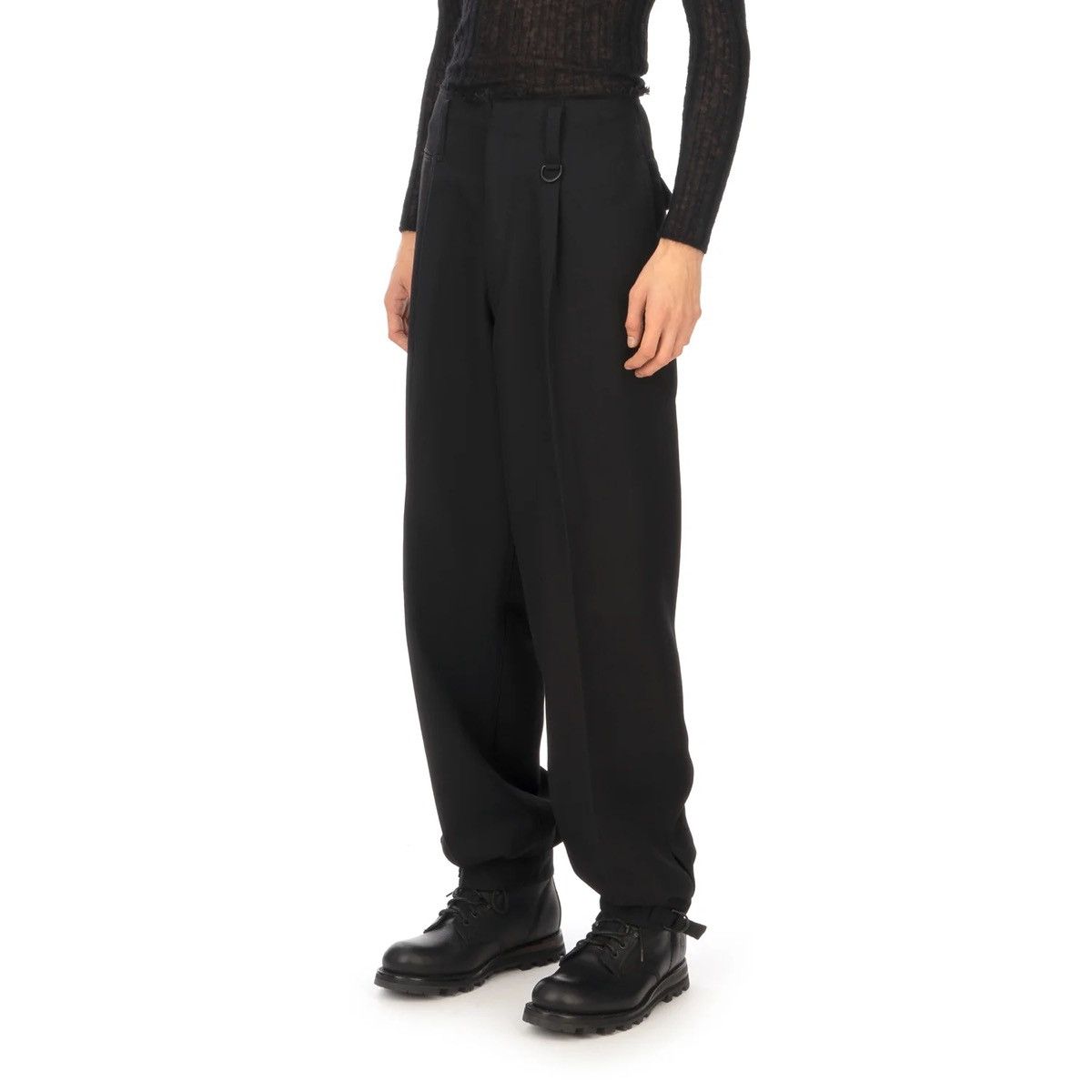 Ambush Design Wool Nikka Pants black Japan / japanese workwear silhouette Size US 30 / EU 46 - 1 Thumbnail